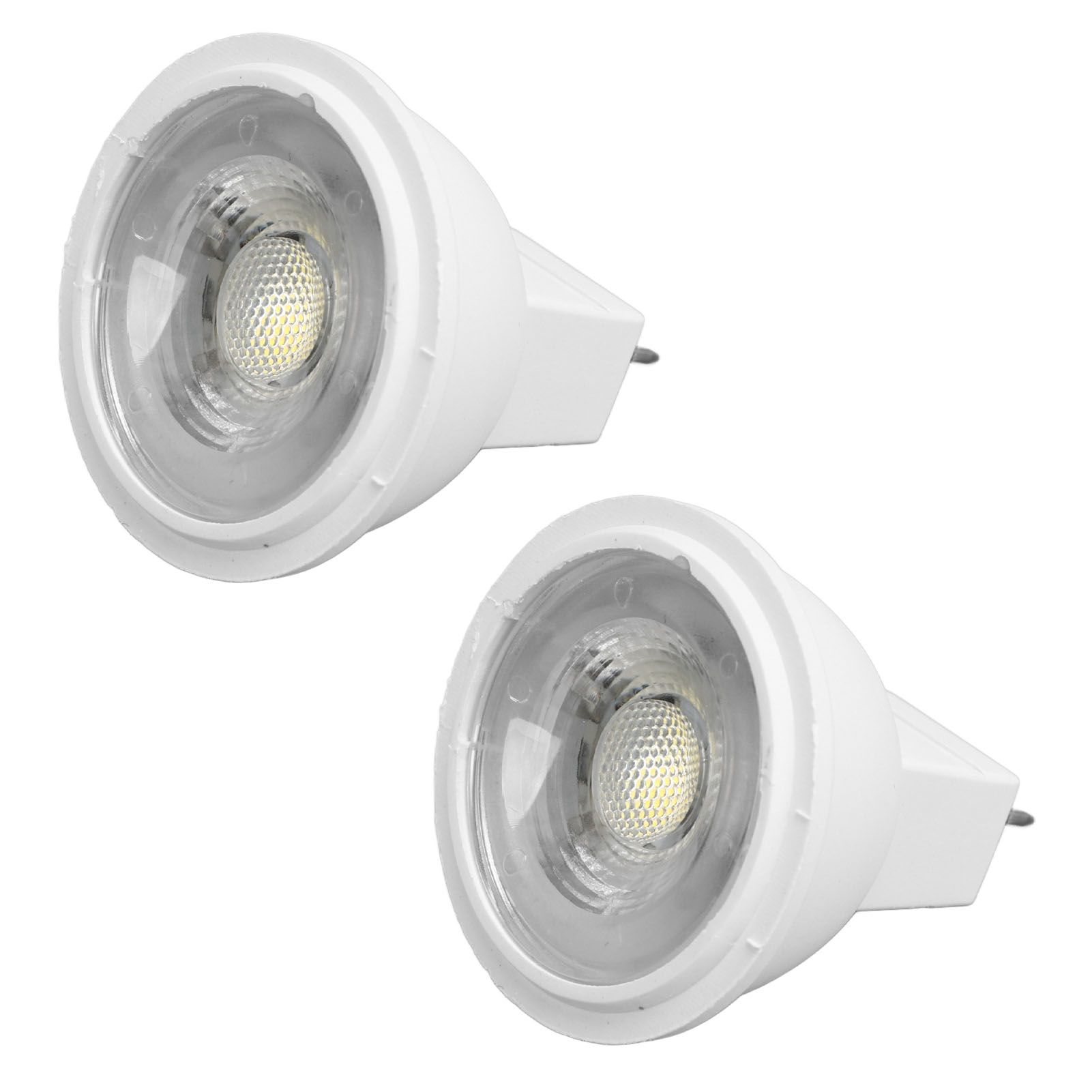2Pcs MR11 Light Bulb High Brightness 3W 110V Faster Heat Dissipation GU4 view 2