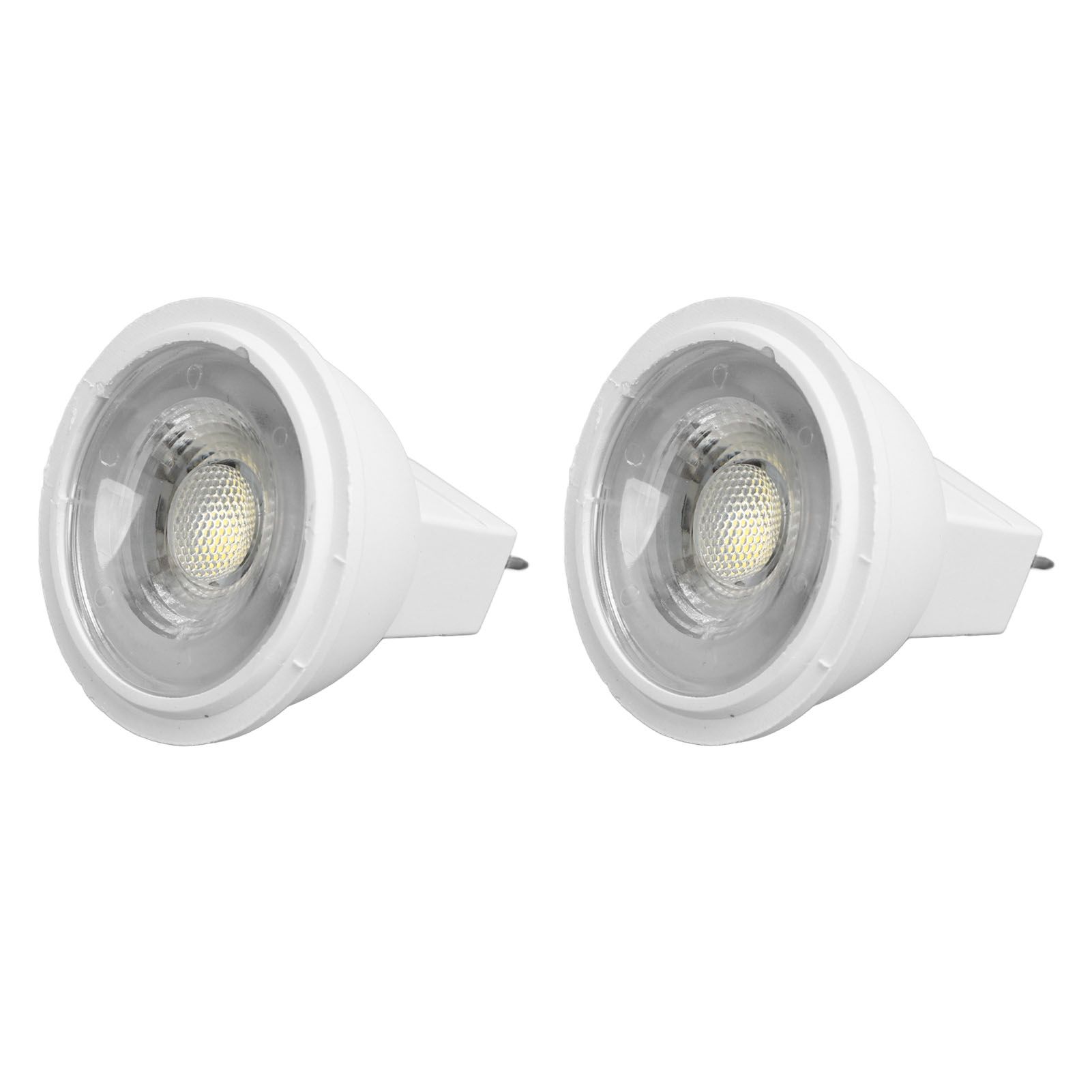 2Pcs MR11 Light Bulb High Brightness 3W 110V Faster Heat Dissipation GU4 view 5