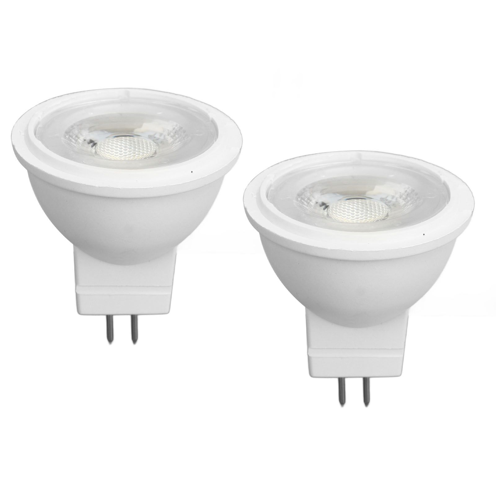 2Pcs MR11 Light Bulb High Brightness 3W 110V Faster Heat Dissipation GU4 view 6