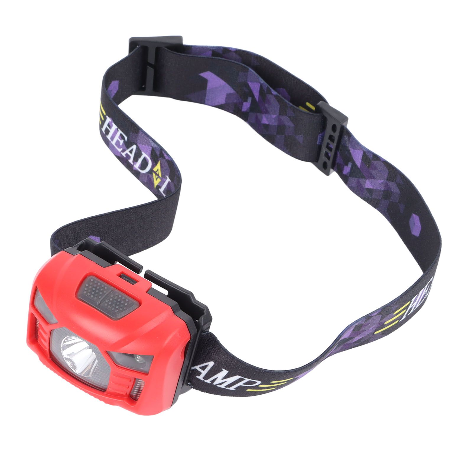 LED Headlamp Ultra Bright IPX7 Waterproof USB Rechargeable Headlamp with view 3