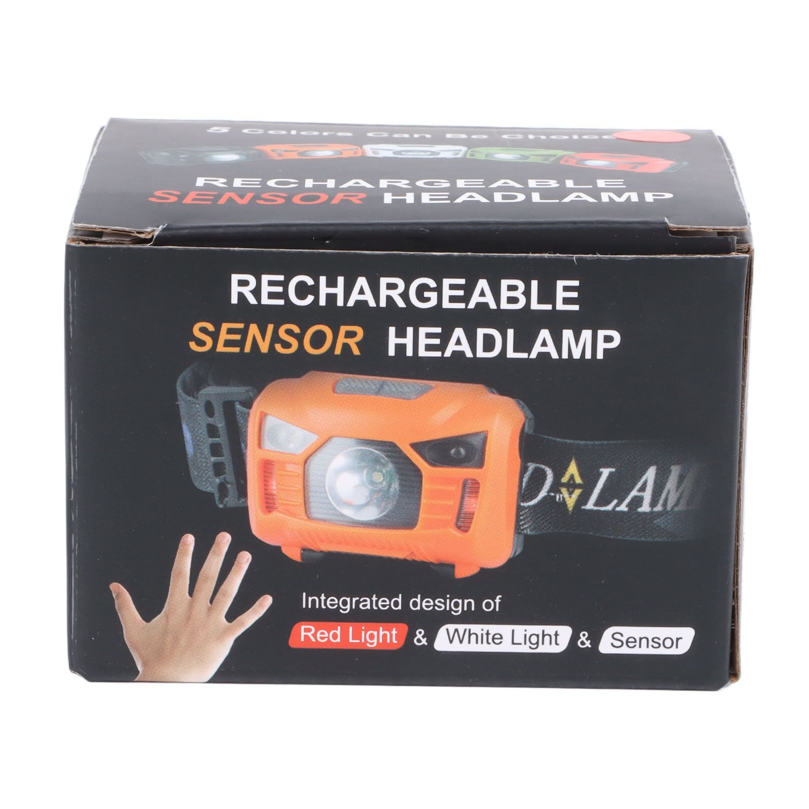LED Headlamp Ultra Bright IPX7 Waterproof USB Rechargeable Headlamp with view 14