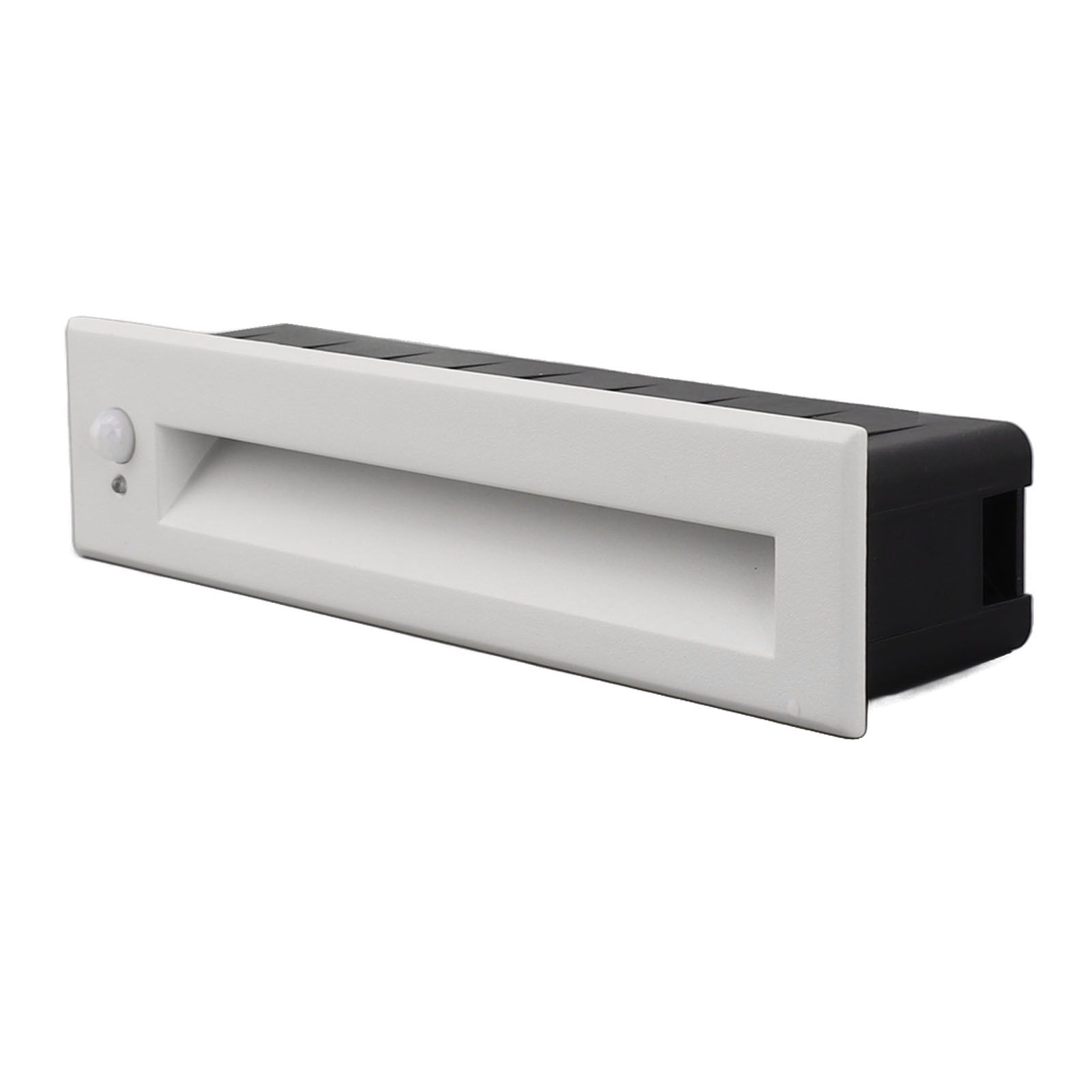 Recessed Sensing Step Light Frosted White LED Stair Light for Hallway Closet view 4