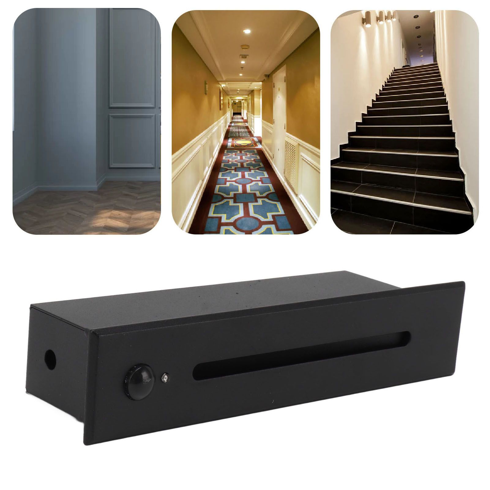 LED Stair Light 4000K Motion Sensor Step Light IP65 Waterproof Embedded Corner view 12