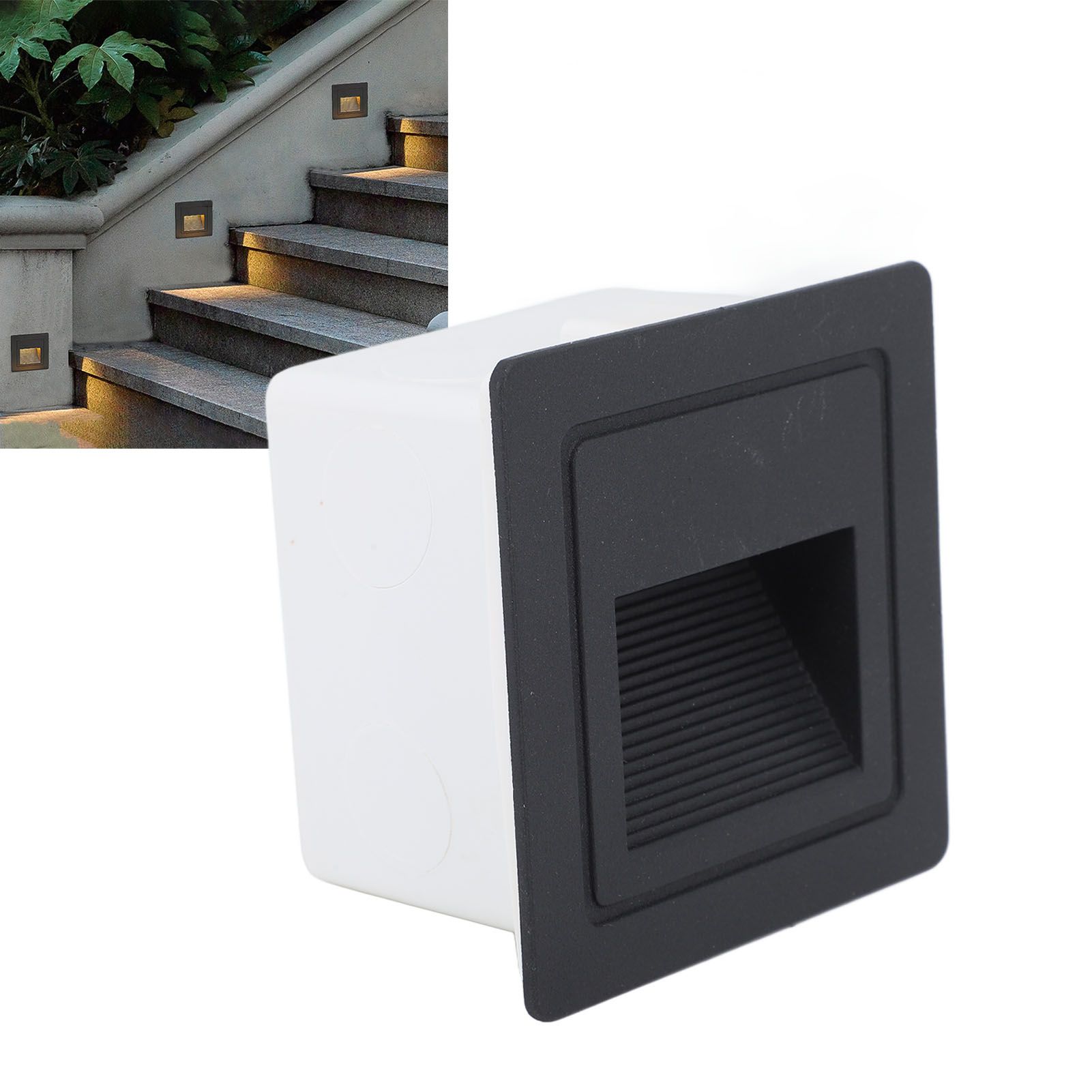 LED Step Light Decorative Energy Saving Warm Light 3000K Waterproof Step Light view 12