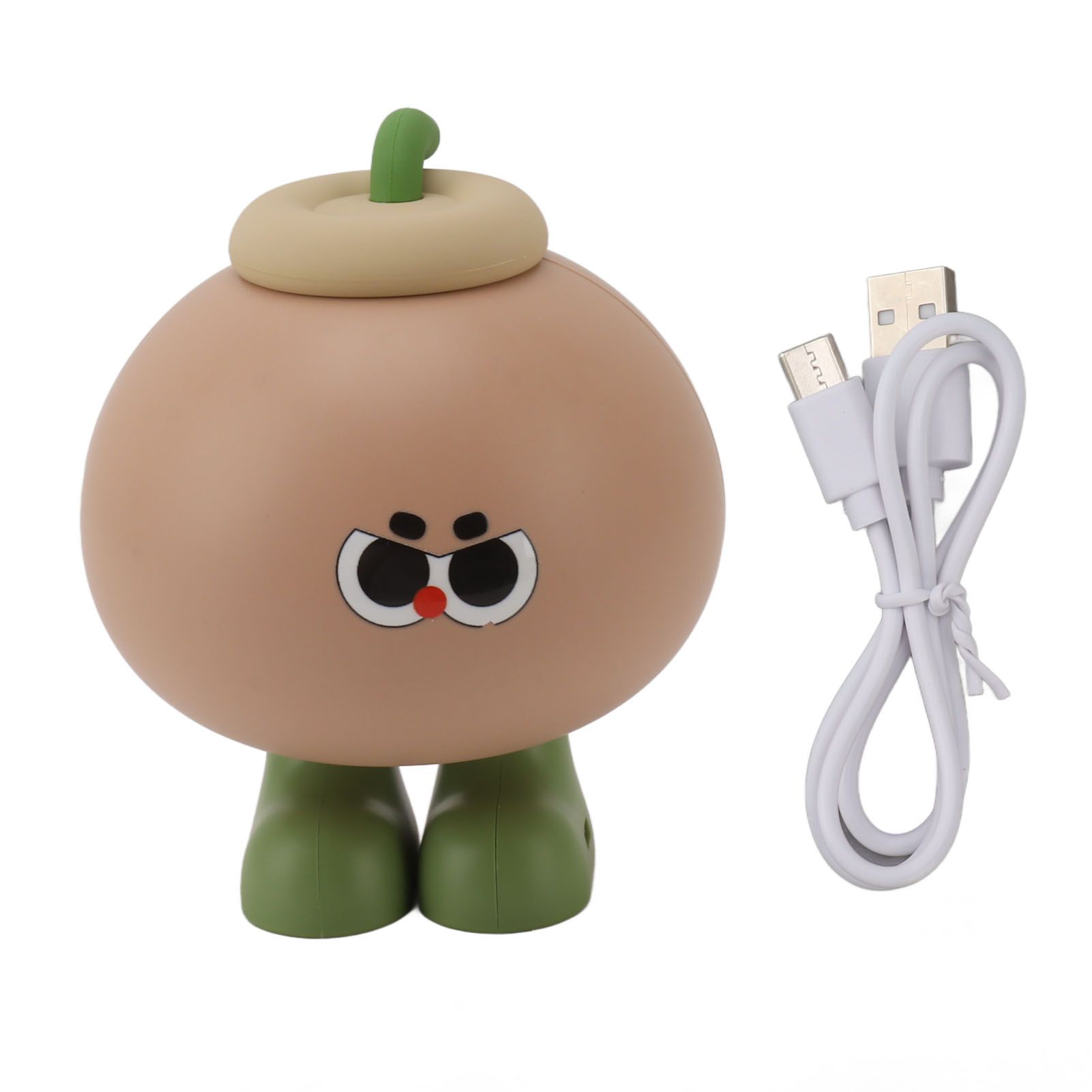 Fruit Silicone Nightlight USB Type C 500mAh 3 Level Brightness Tap Button