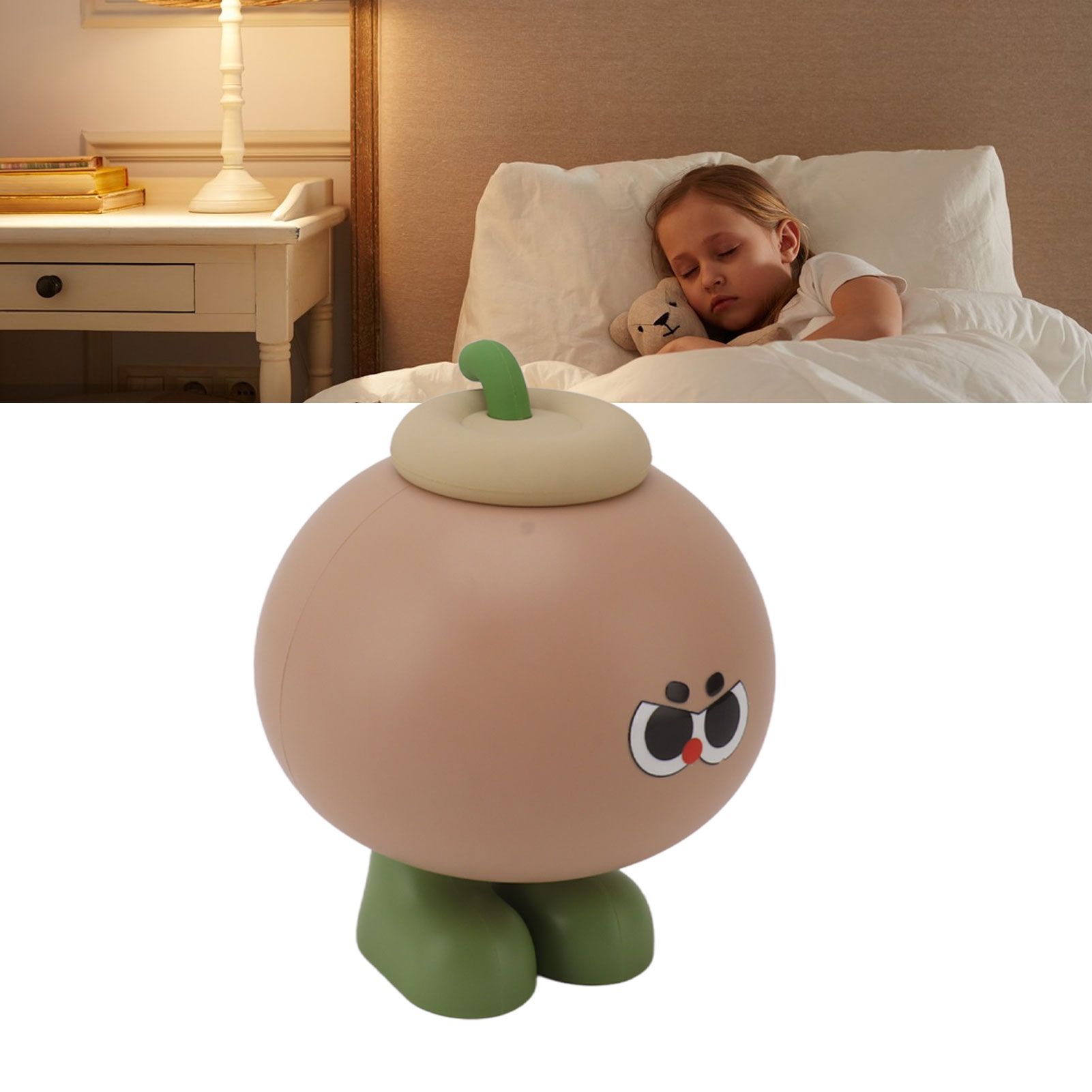 Fruit Silicone Nightlight USB Type C 500mAh 3 Level Brightness Tap Button view 12