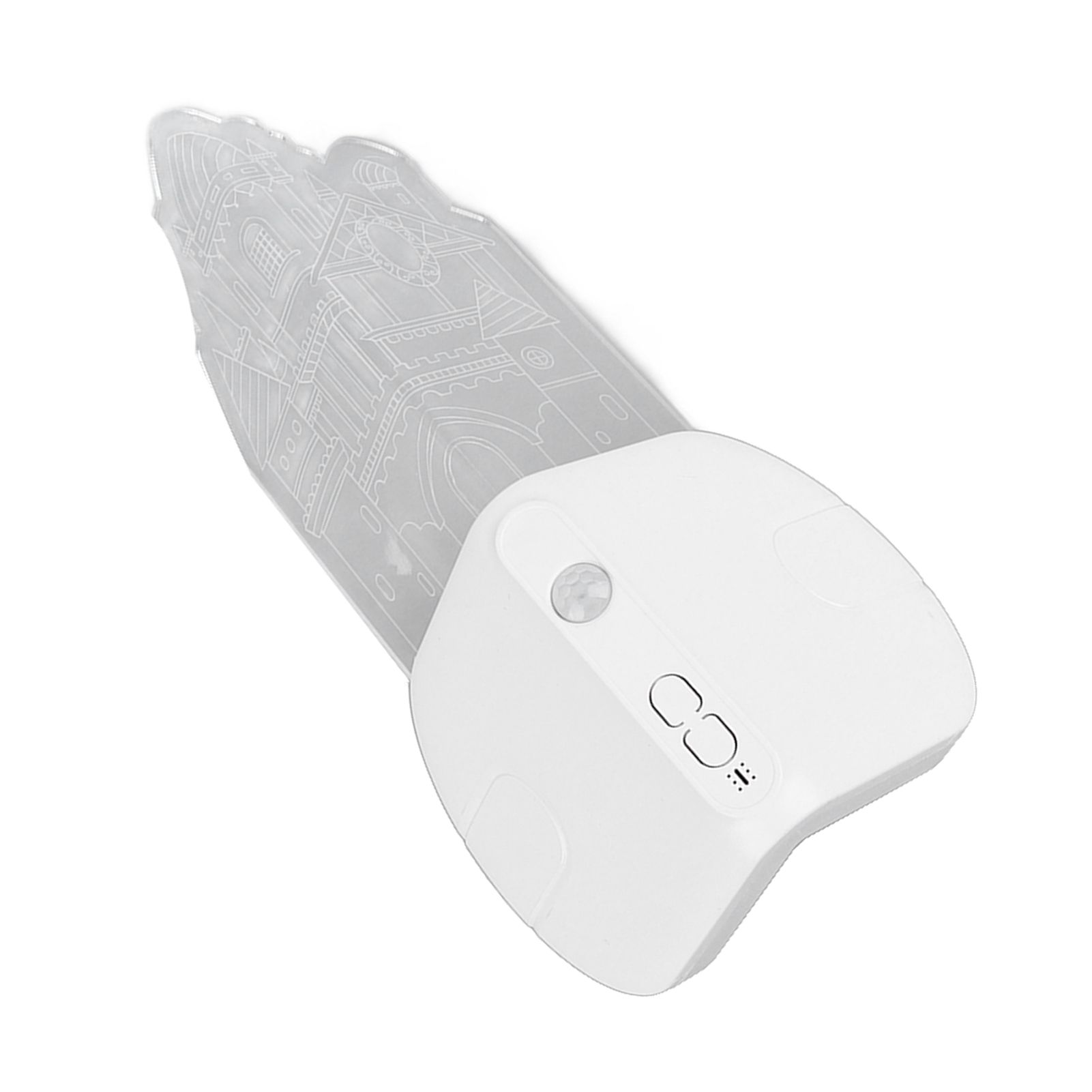 Motion Sensor Castle Night Light USB Charging Castle Wall Corner Nightlight view 3