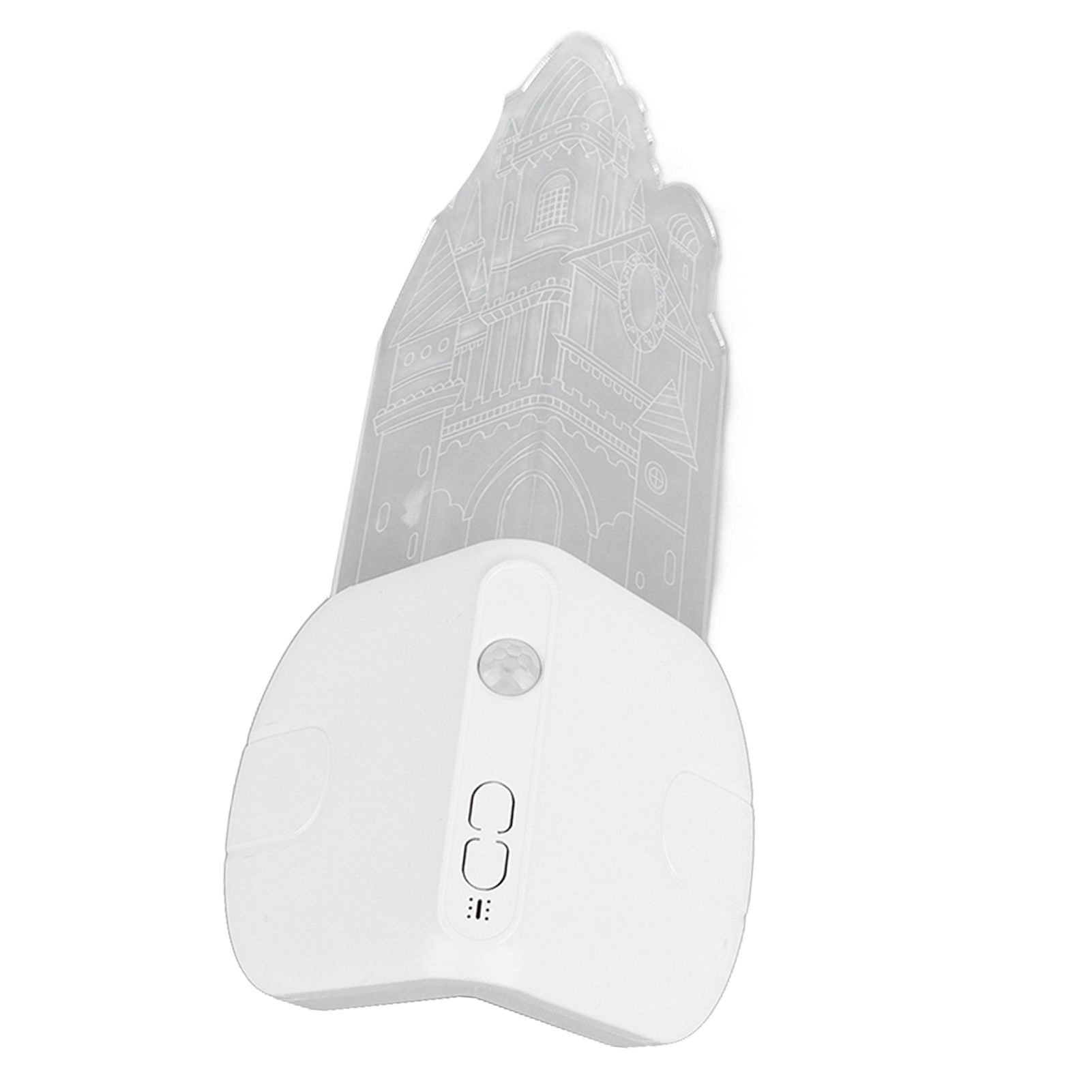 Motion Sensor Castle Night Light USB Charging Castle Wall Corner Nightlight view 5