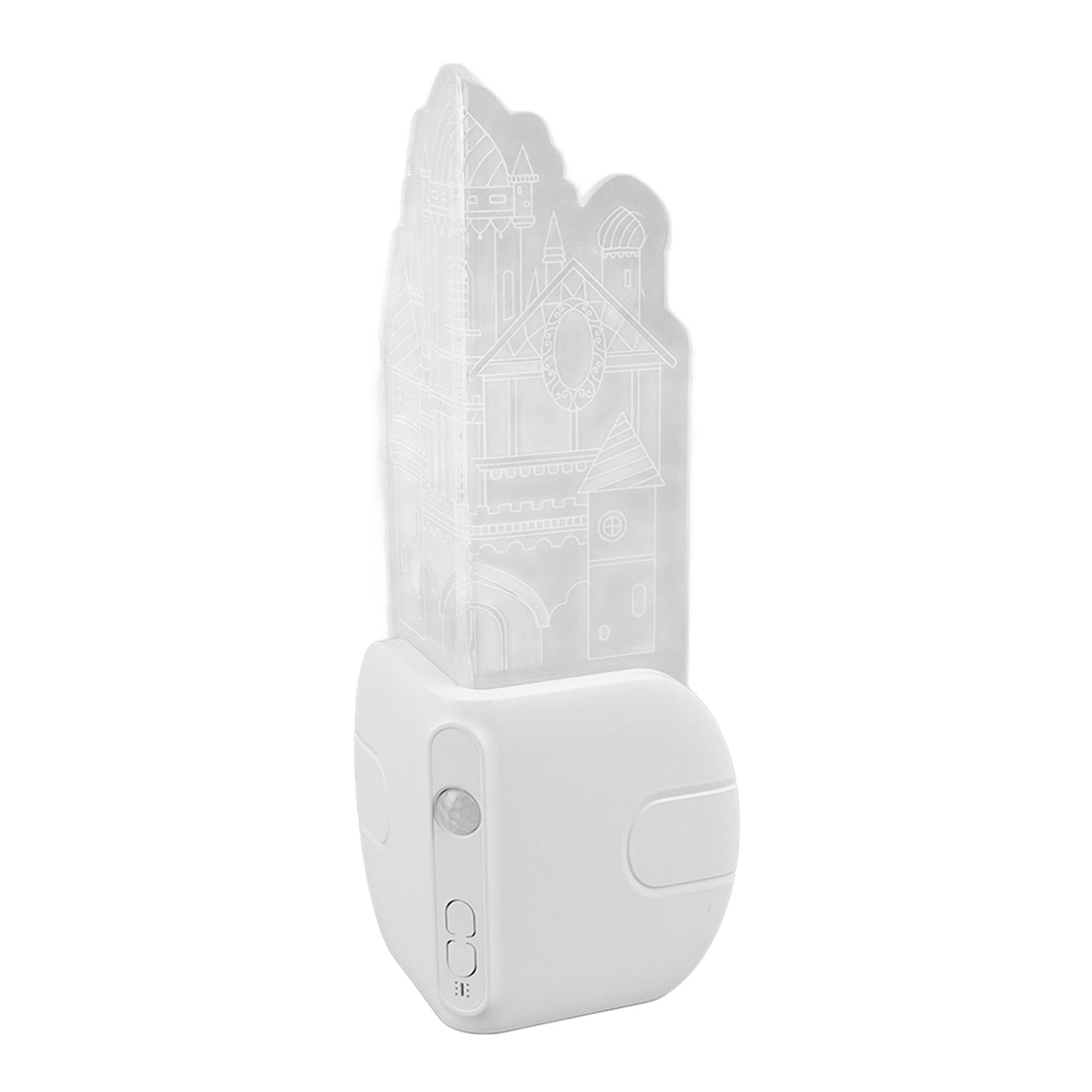 Motion Sensor Castle Night Light USB Charging Castle Wall Corner Nightlight view 9