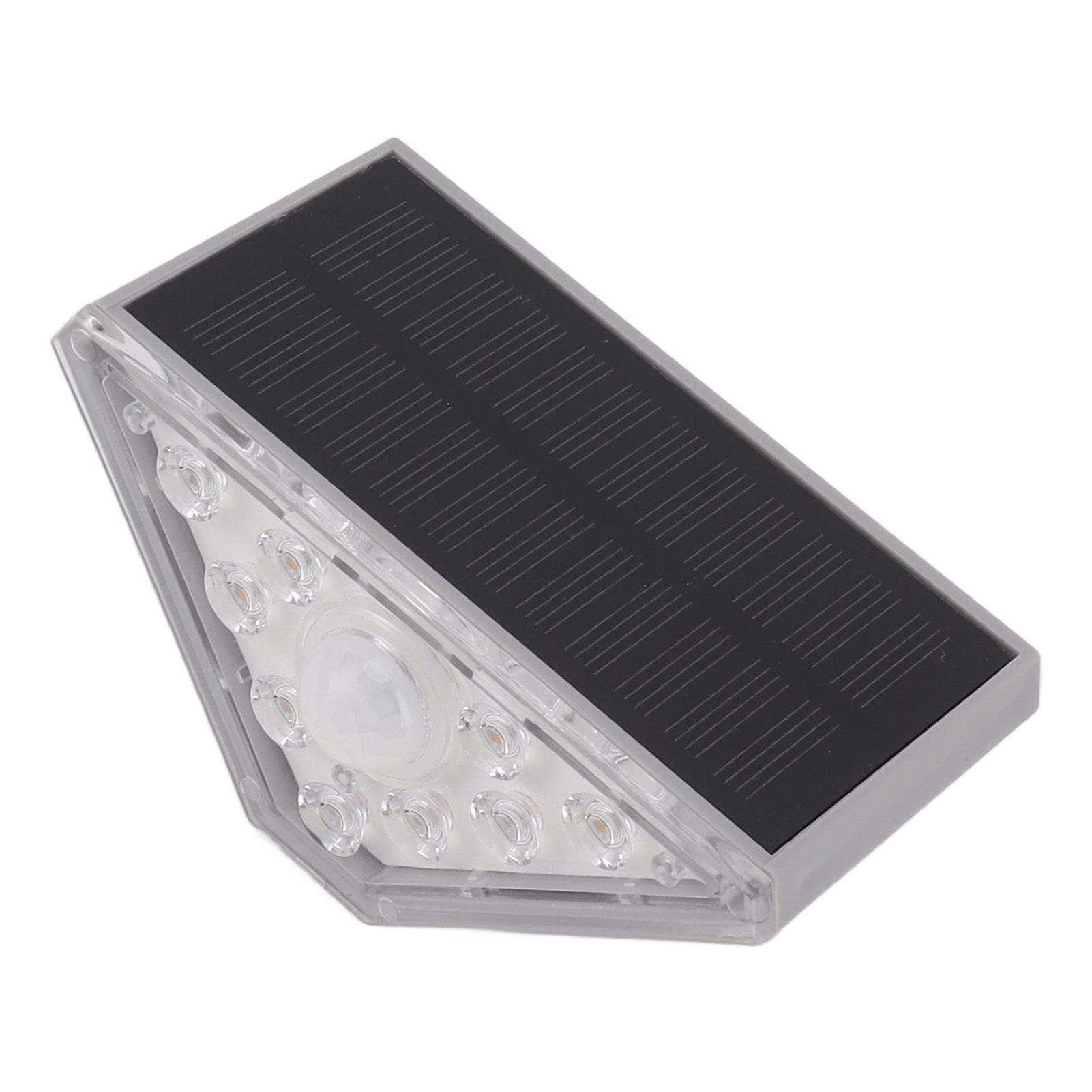 2 Set Solar Stair Lights 9 LEDs IP68 Waterproof Inductive Solar Step Lights view 2