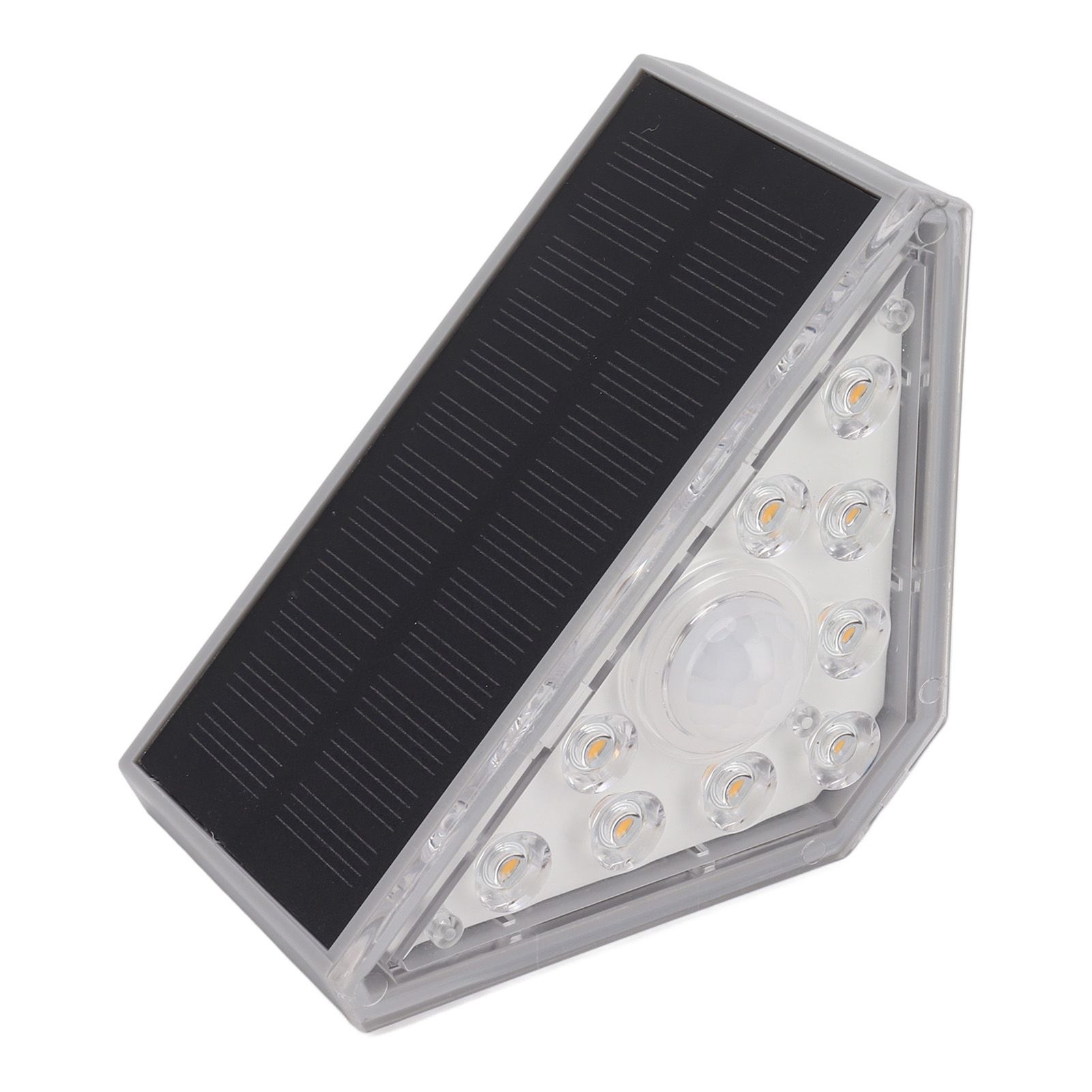 2 Set Solar Stair Lights 9 LEDs IP68 Waterproof Inductive Solar Step Lights view 7