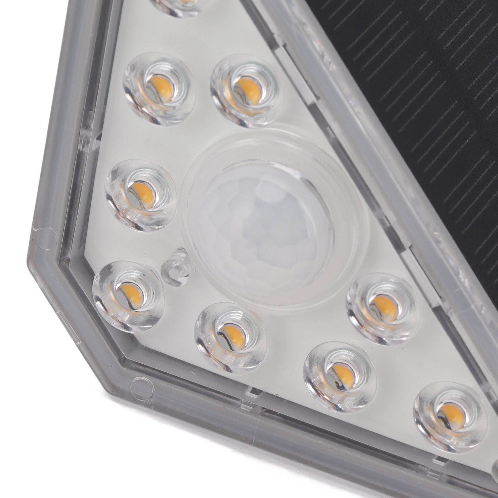 2 Set Solar Stair Lights 9 LEDs IP68 Waterproof Inductive Solar Step Lights view 14