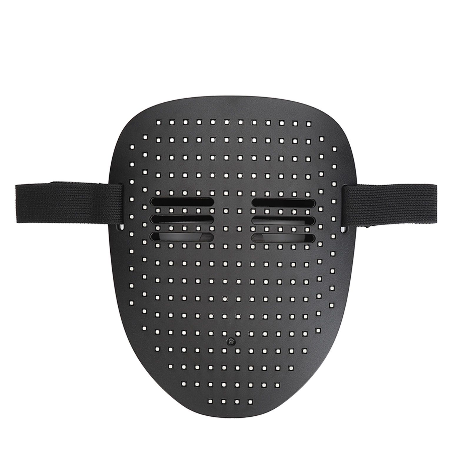 LED Party Face Cover Gesture Sensing Adjustable Light Up Transforming Face view 4