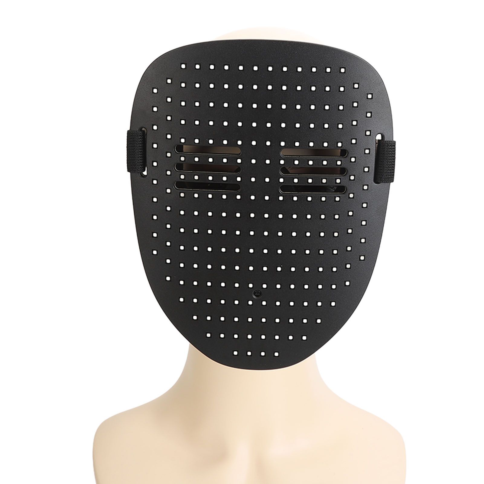 LED Party Face Cover Gesture Sensing Adjustable Light Up Transforming Face view 9
