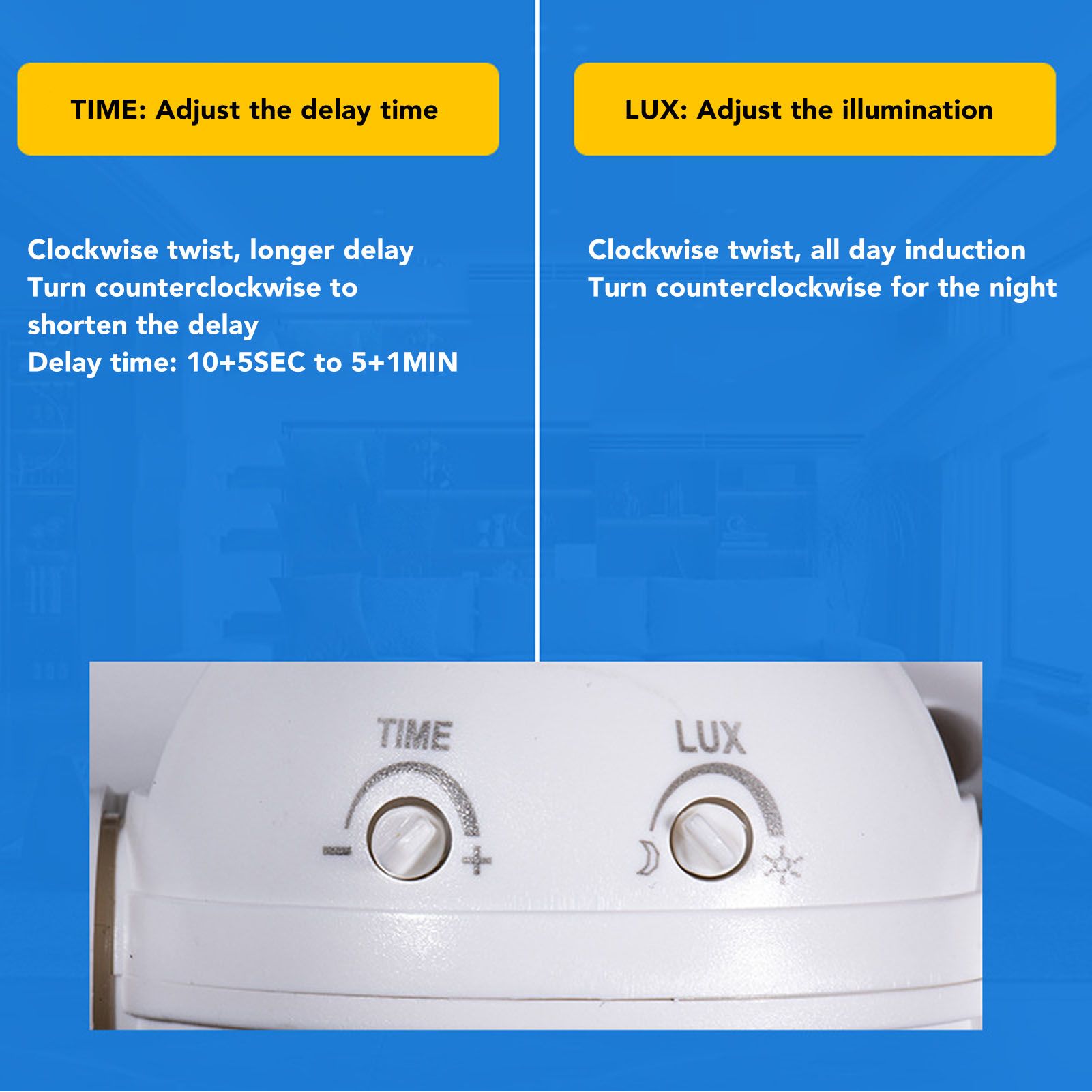 Wall Mounted Motion Sensor Automatic Dusk to Dawn Spherical PIR Sensor Outdoor view 13
