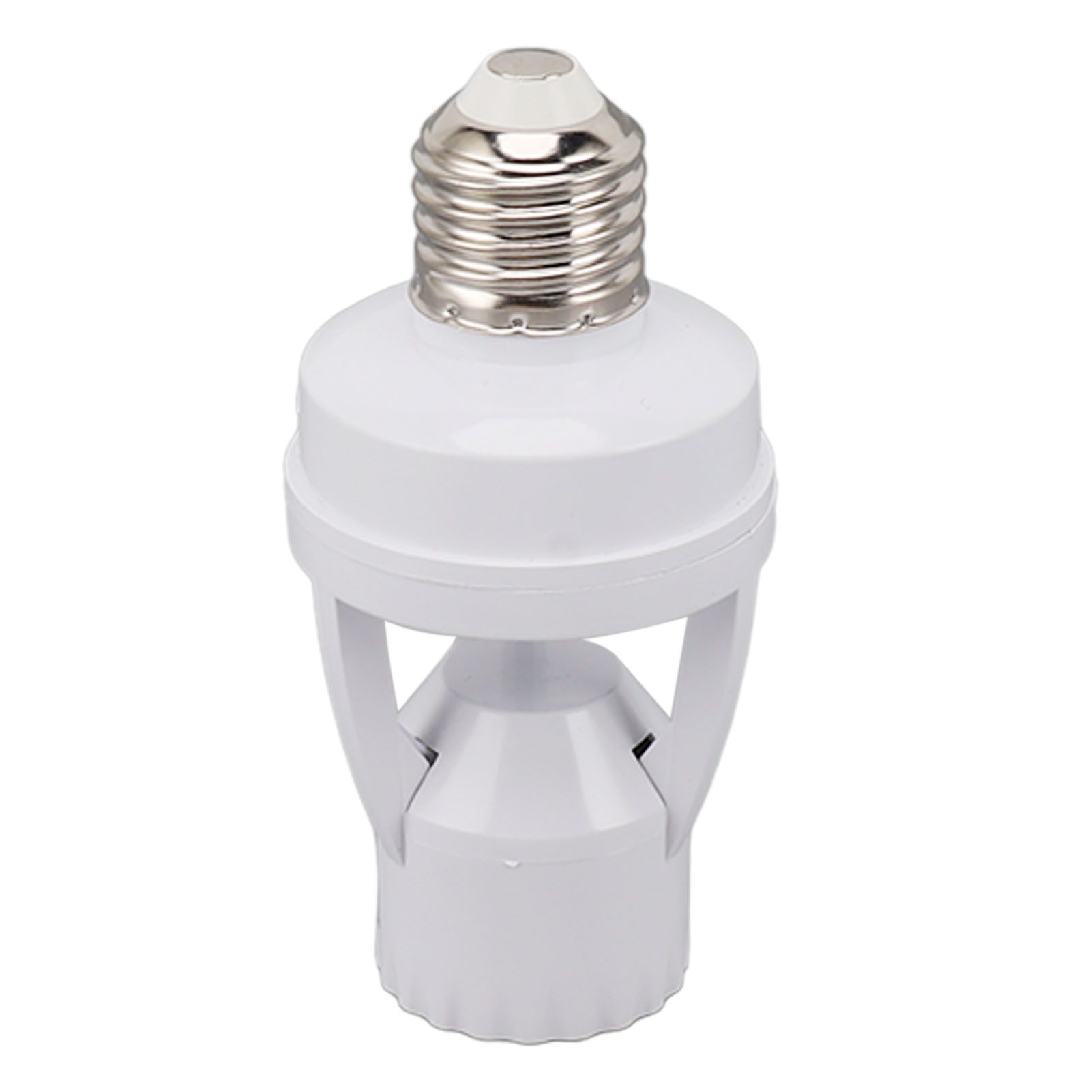 Motion Sensor Light Socket PIR Motion E27 Screw Bulb Adapter Adjustable Auto view 10