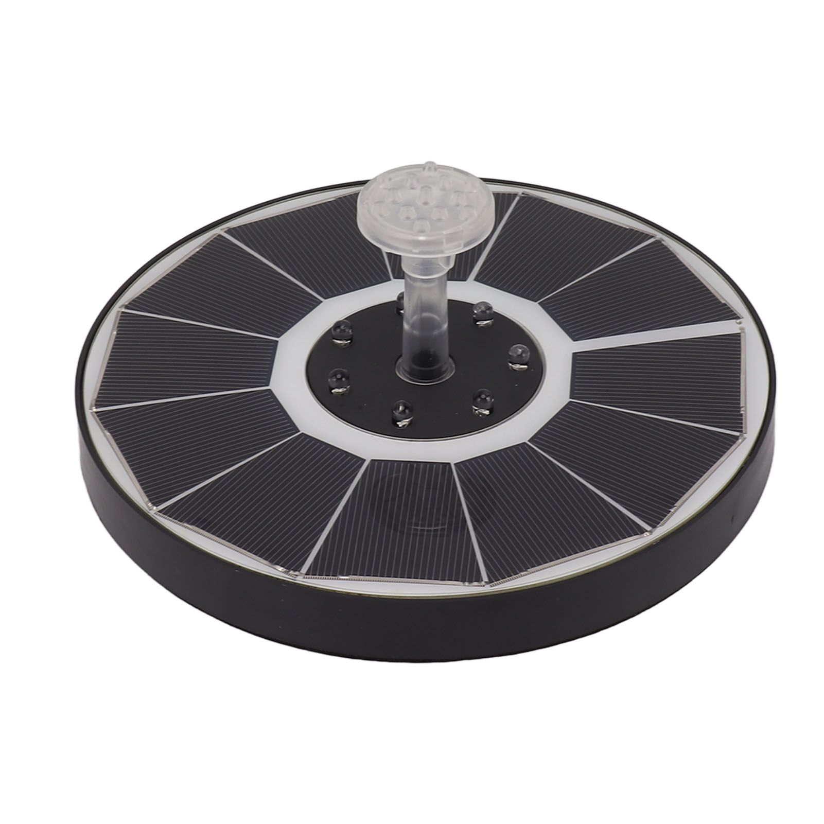 Solar Fountain Light with 8 Nozzles 3.5W 900mAh Colorful Powerful Solar Bird view 4