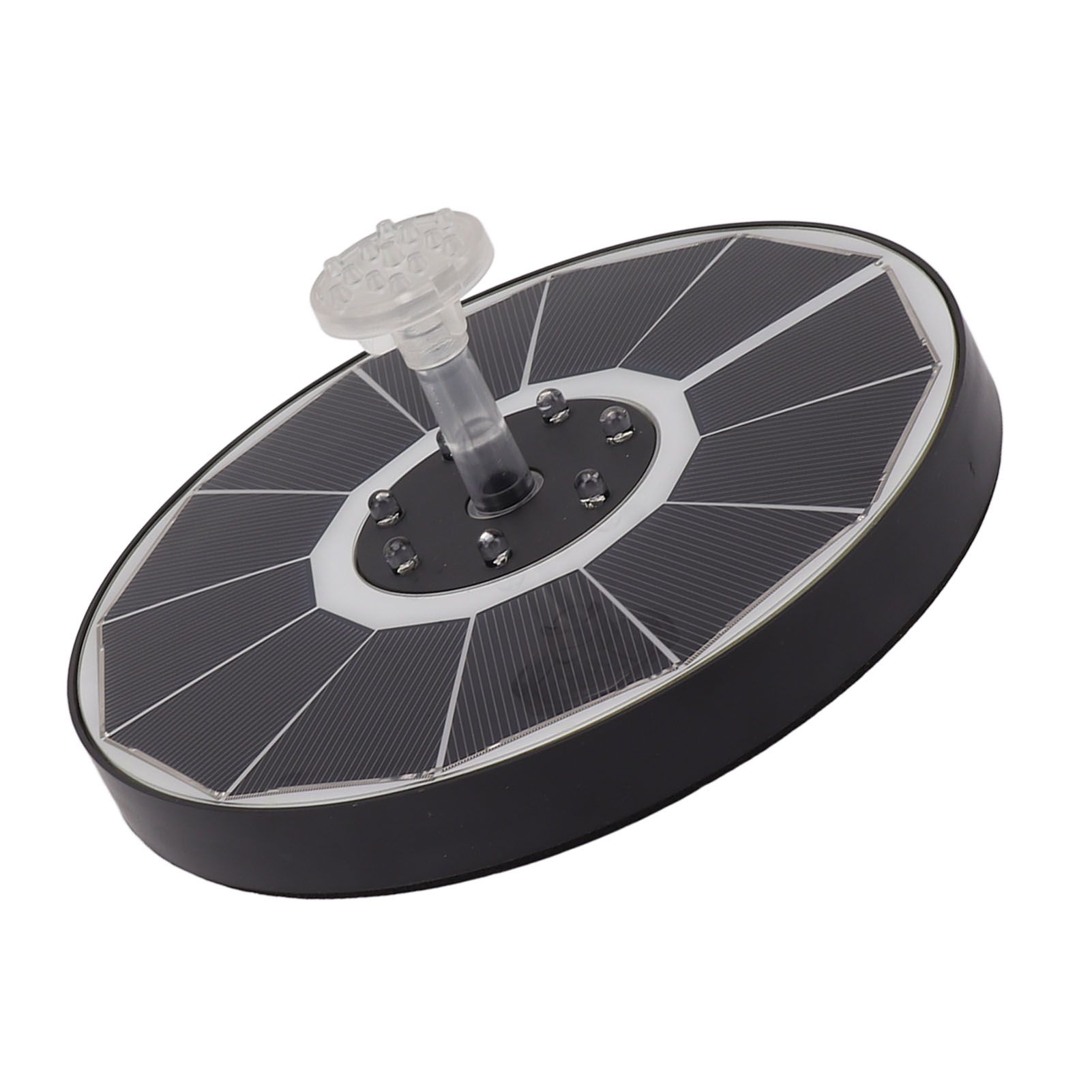 Solar Fountain Light with 8 Nozzles 3.5W 900mAh Colorful Powerful Solar Bird view 5