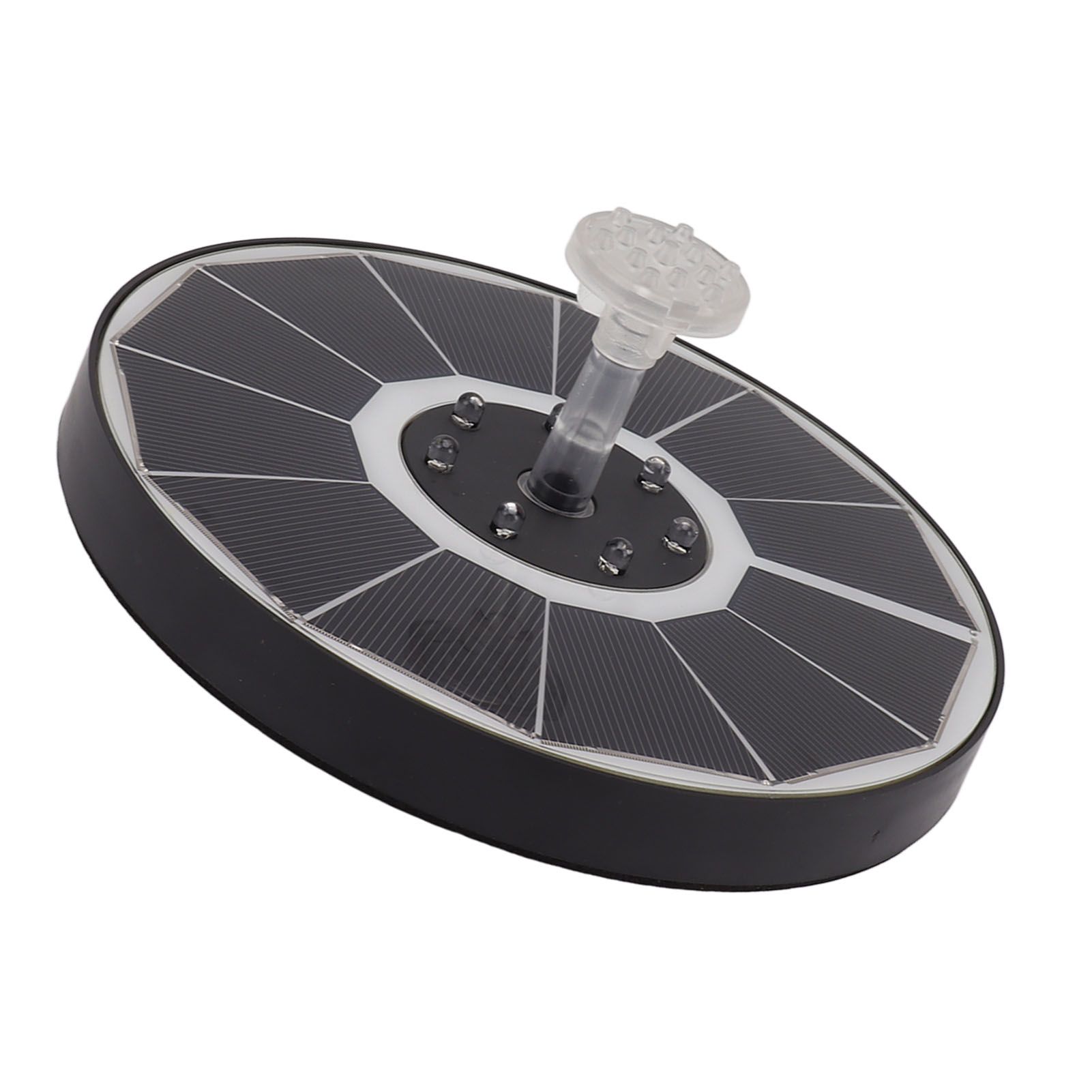 Solar Fountain Light with 8 Nozzles 3.5W 900mAh Colorful Powerful Solar Bird view 6