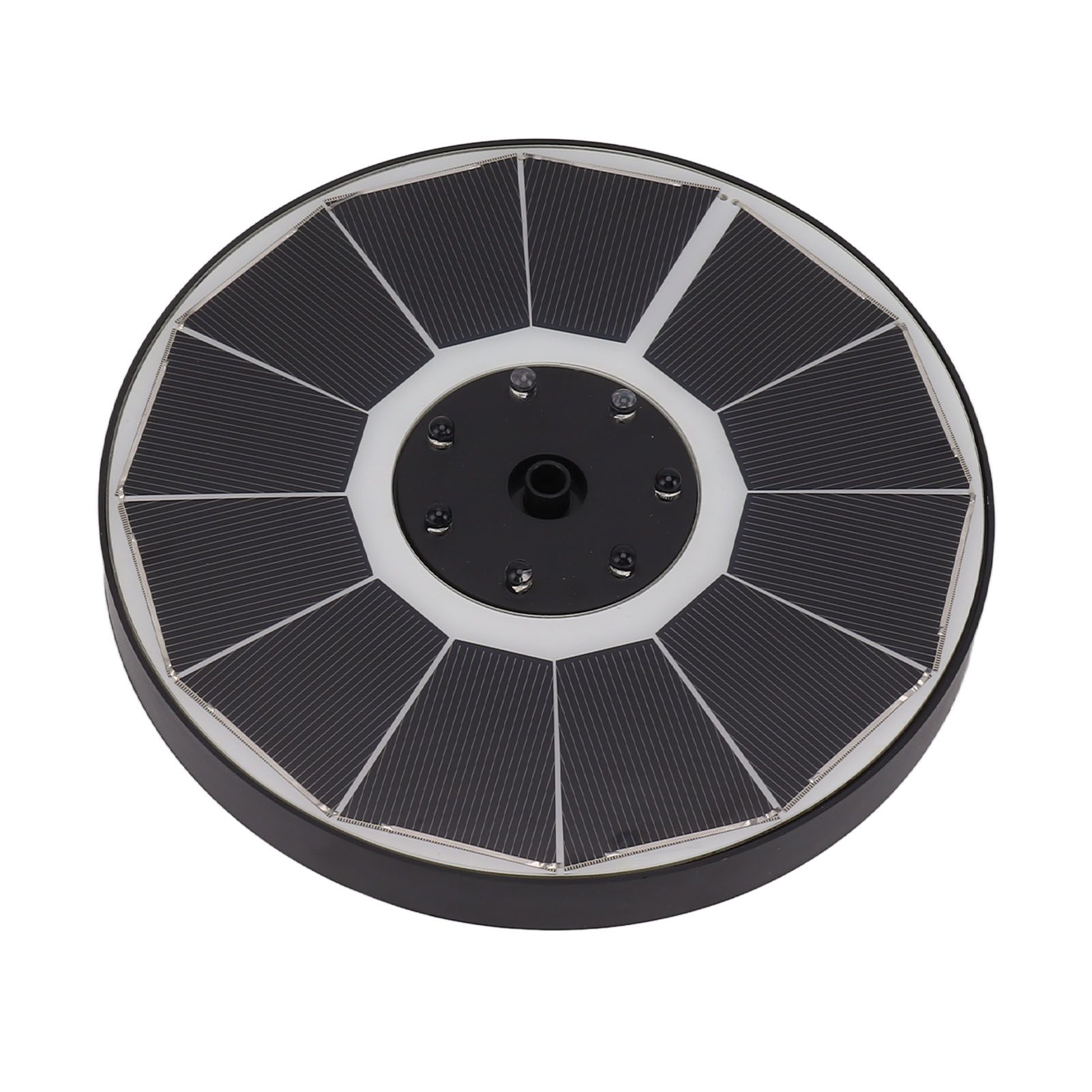 Solar Fountain Light with 8 Nozzles 3.5W 900mAh Colorful Powerful Solar Bird view 8