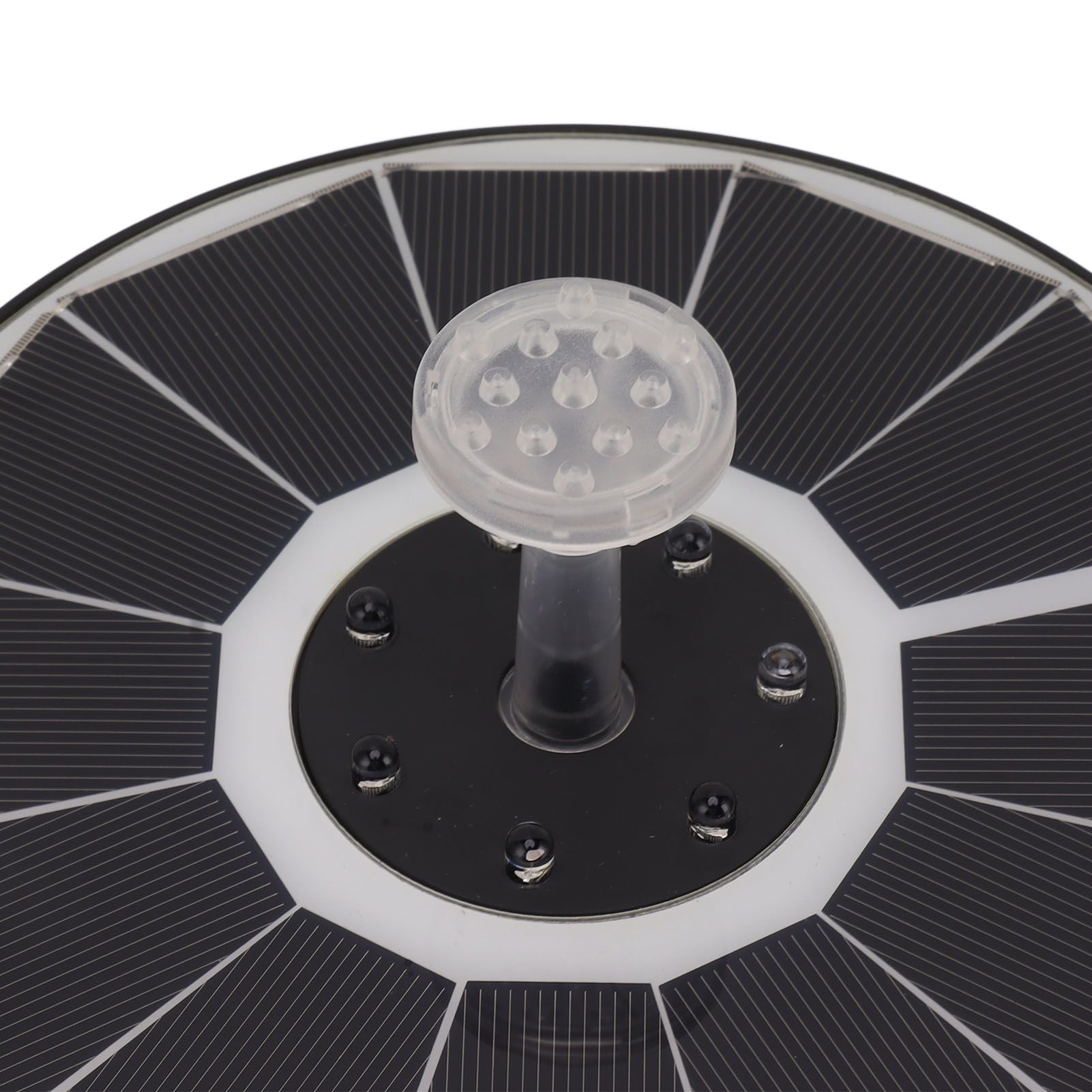 Solar Fountain Light with 8 Nozzles 3.5W 900mAh Colorful Powerful Solar Bird view 13
