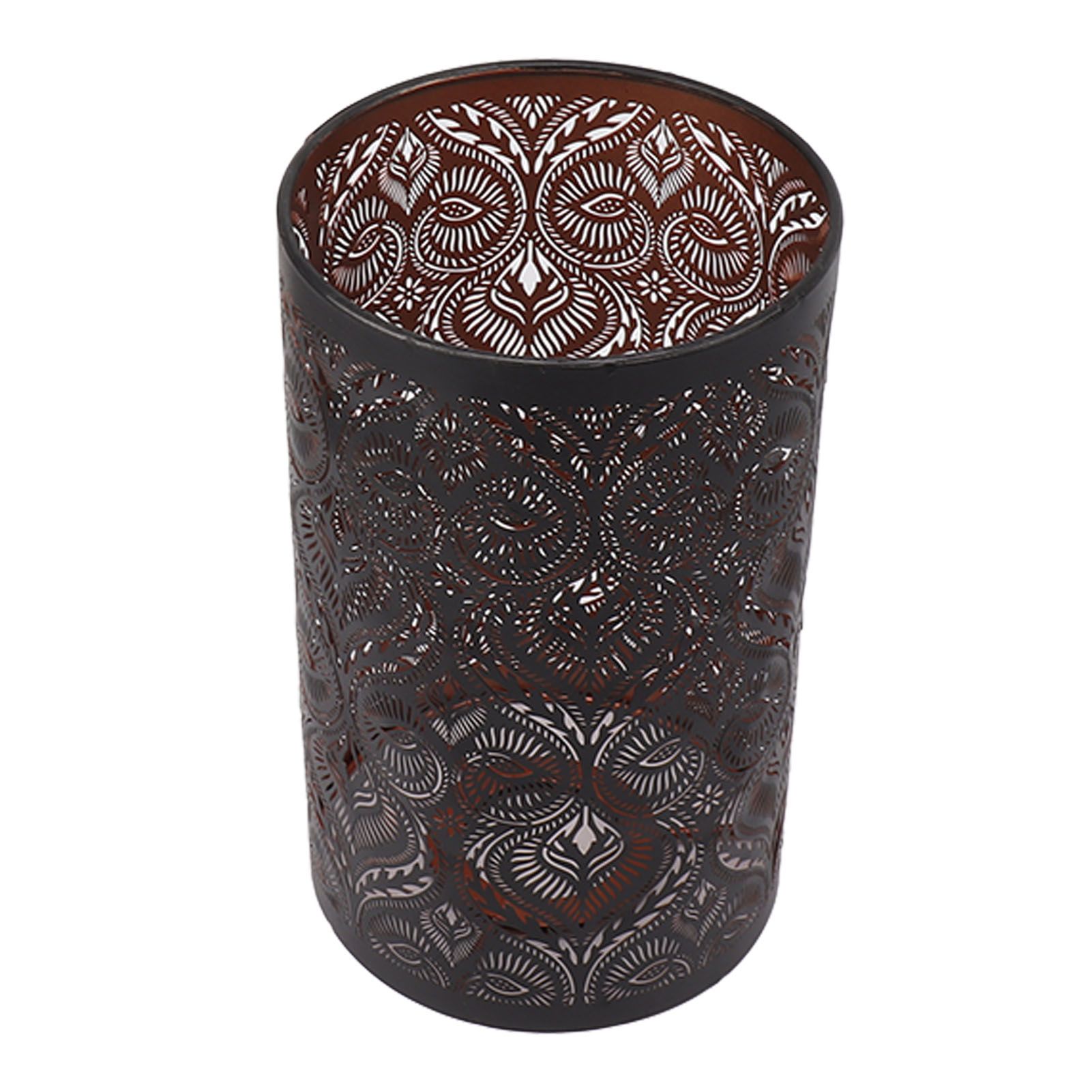 Wrought Iron Lamp Shade Iron Detachable Hollow Carved Modern Lampshade for E27 view 5
