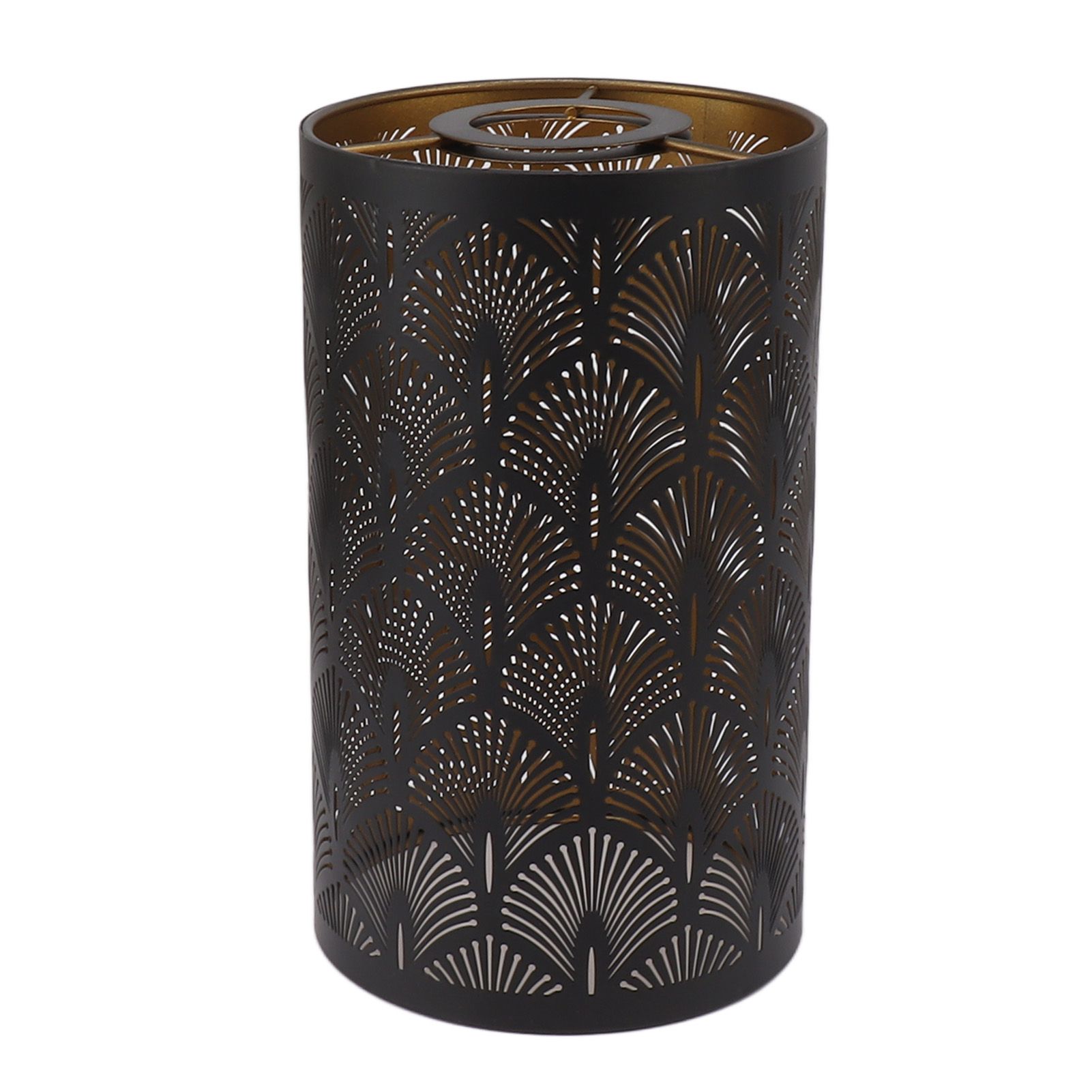 Modern Lampshade Metal Cylindrical Hollow Out E27 E26 Lamp Shade for Bedroom