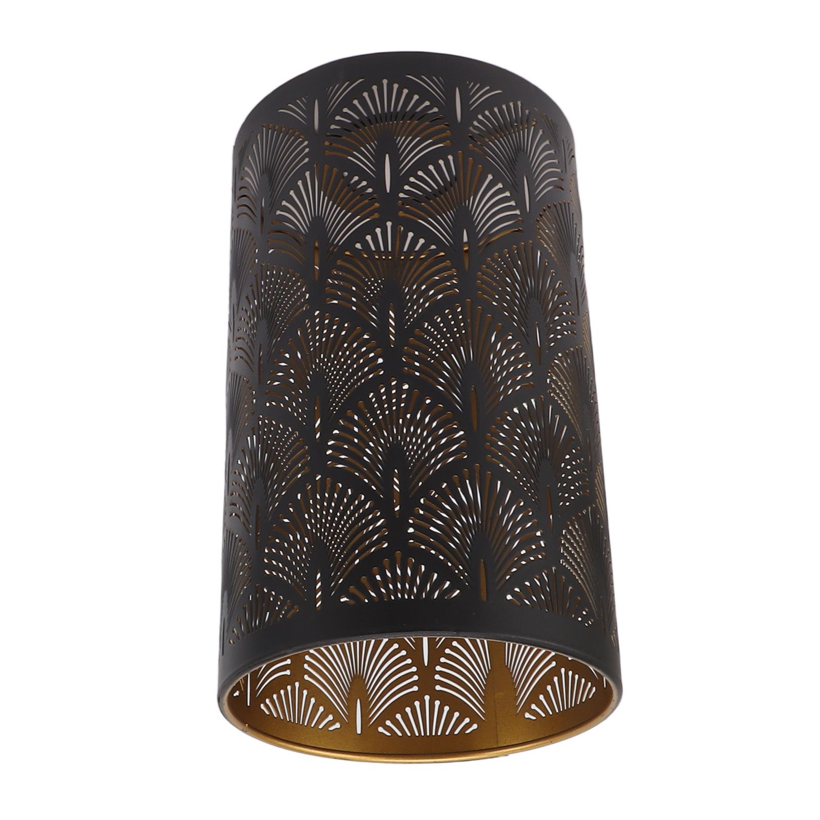 Modern Lampshade Metal Cylindrical Hollow Out E27 E26 Lamp Shade for Bedroom view 5