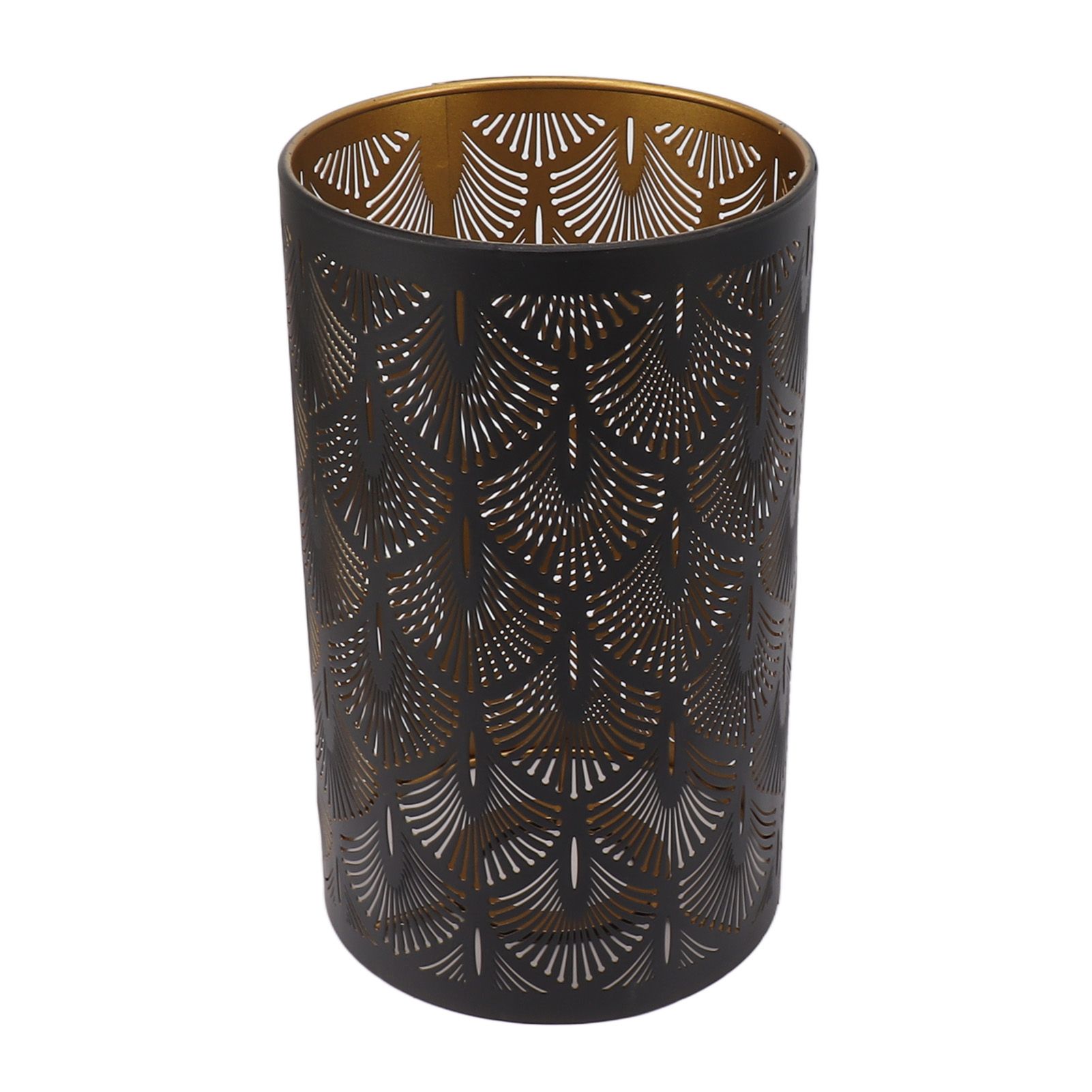 Modern Lampshade Metal Cylindrical Hollow Out E27 E26 Lamp Shade for Bedroom view 6
