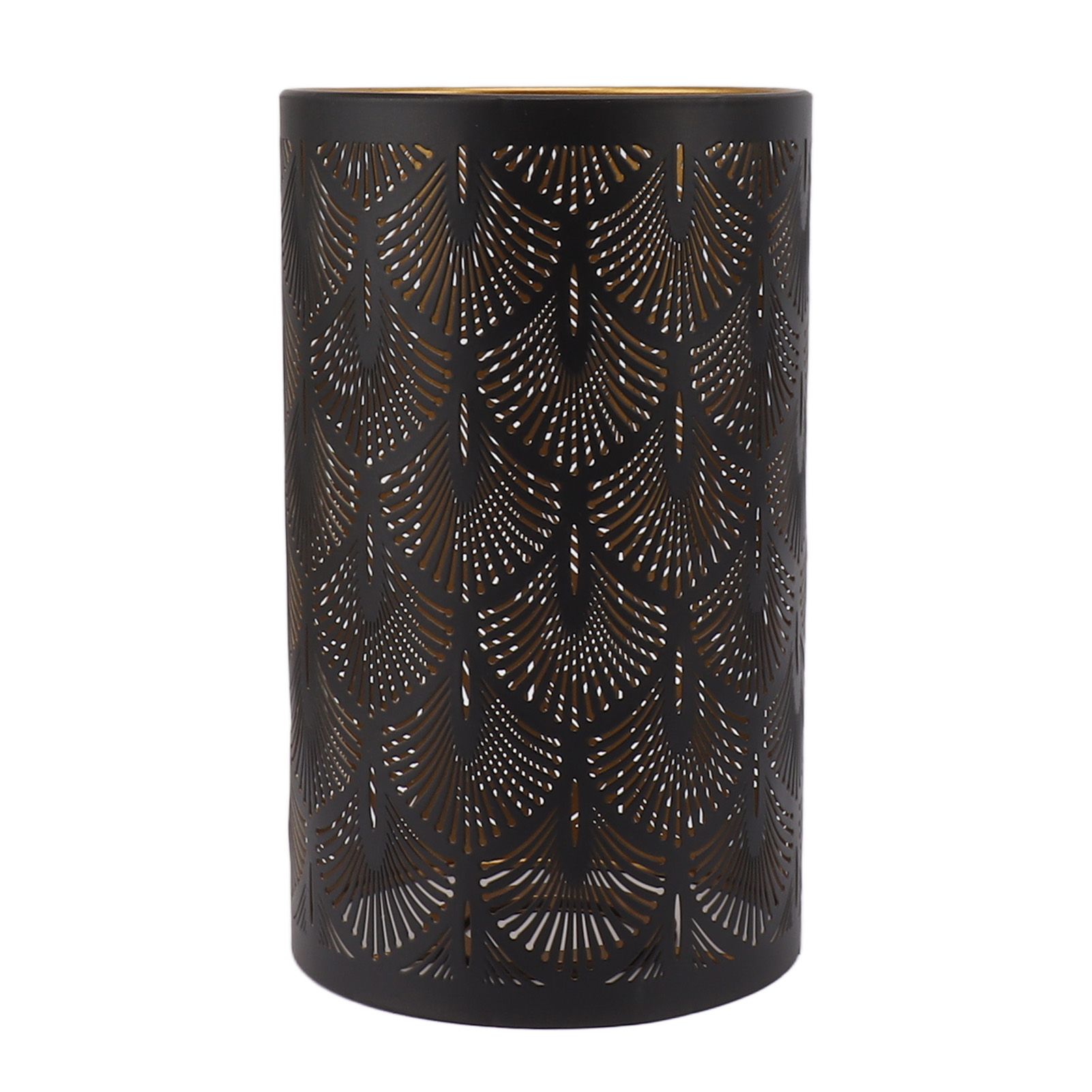 Modern Lampshade Metal Cylindrical Hollow Out E27 E26 Lamp Shade for Bedroom view 7