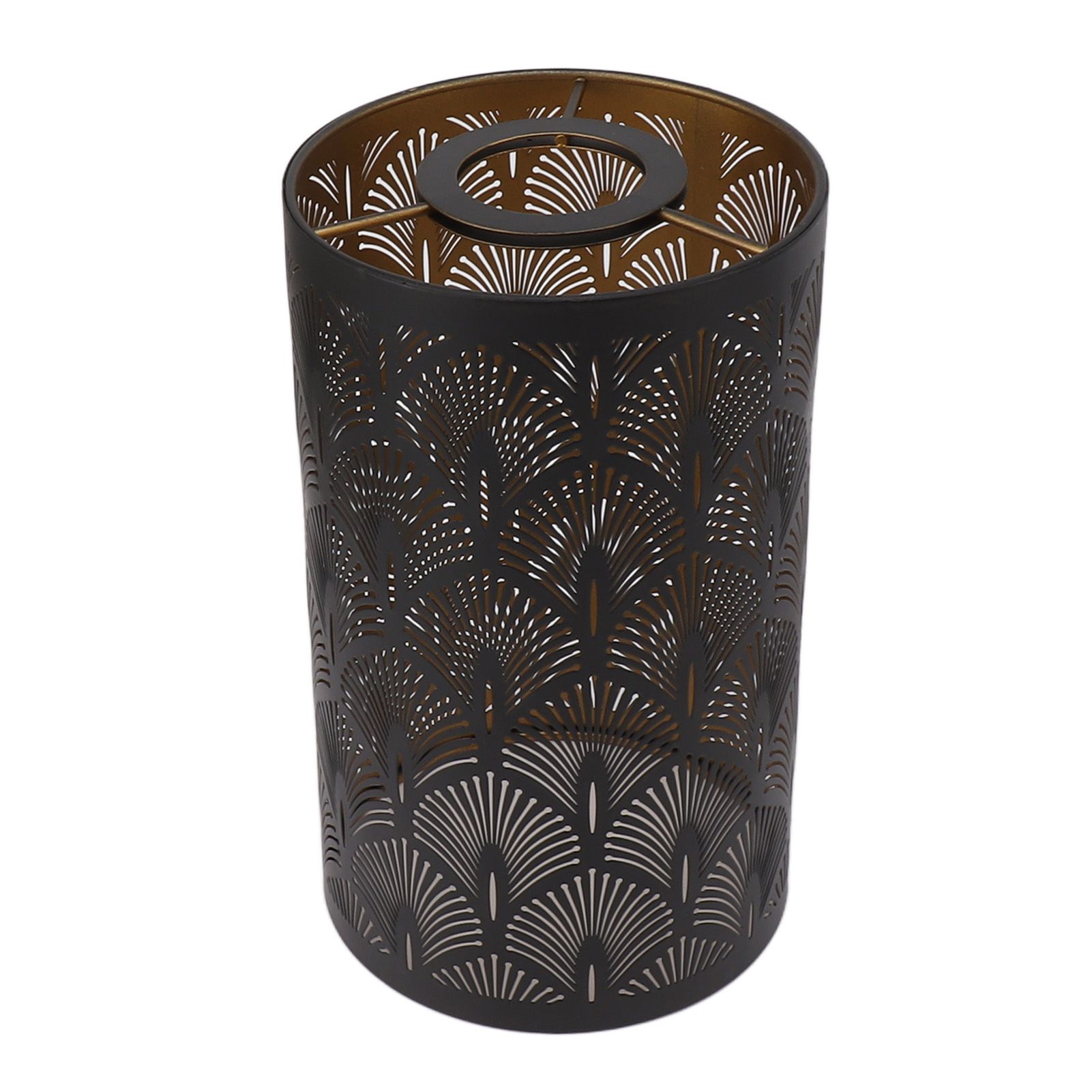 Modern Lampshade Metal Cylindrical Hollow Out E27 E26 Lamp Shade for Bedroom view 8
