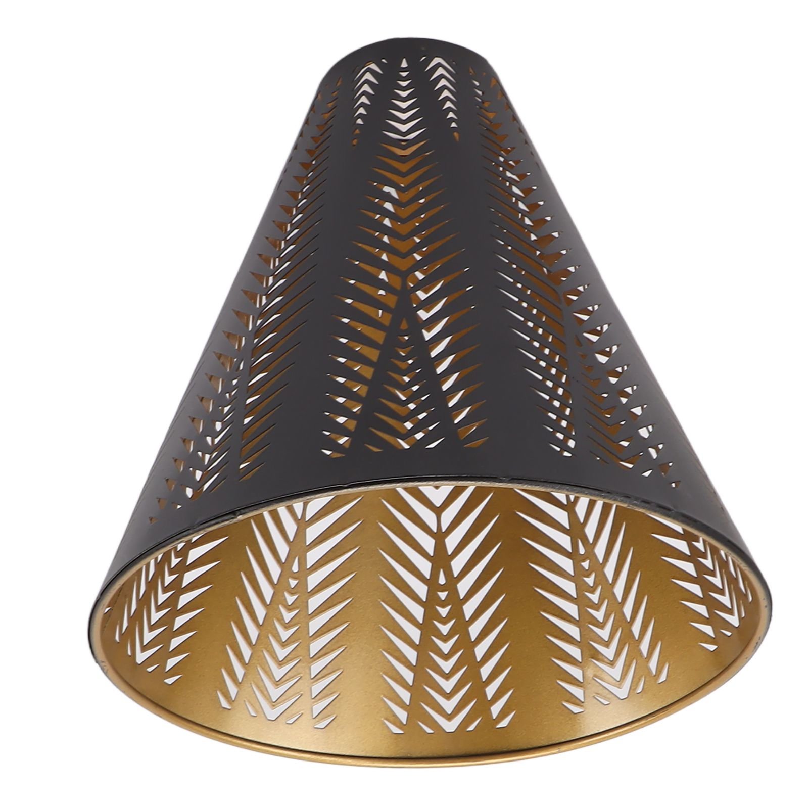 Metal Lamp Shade Iron Lampshade E26 E27 Lamp Shade Bedroom Bedside Decoration view 2