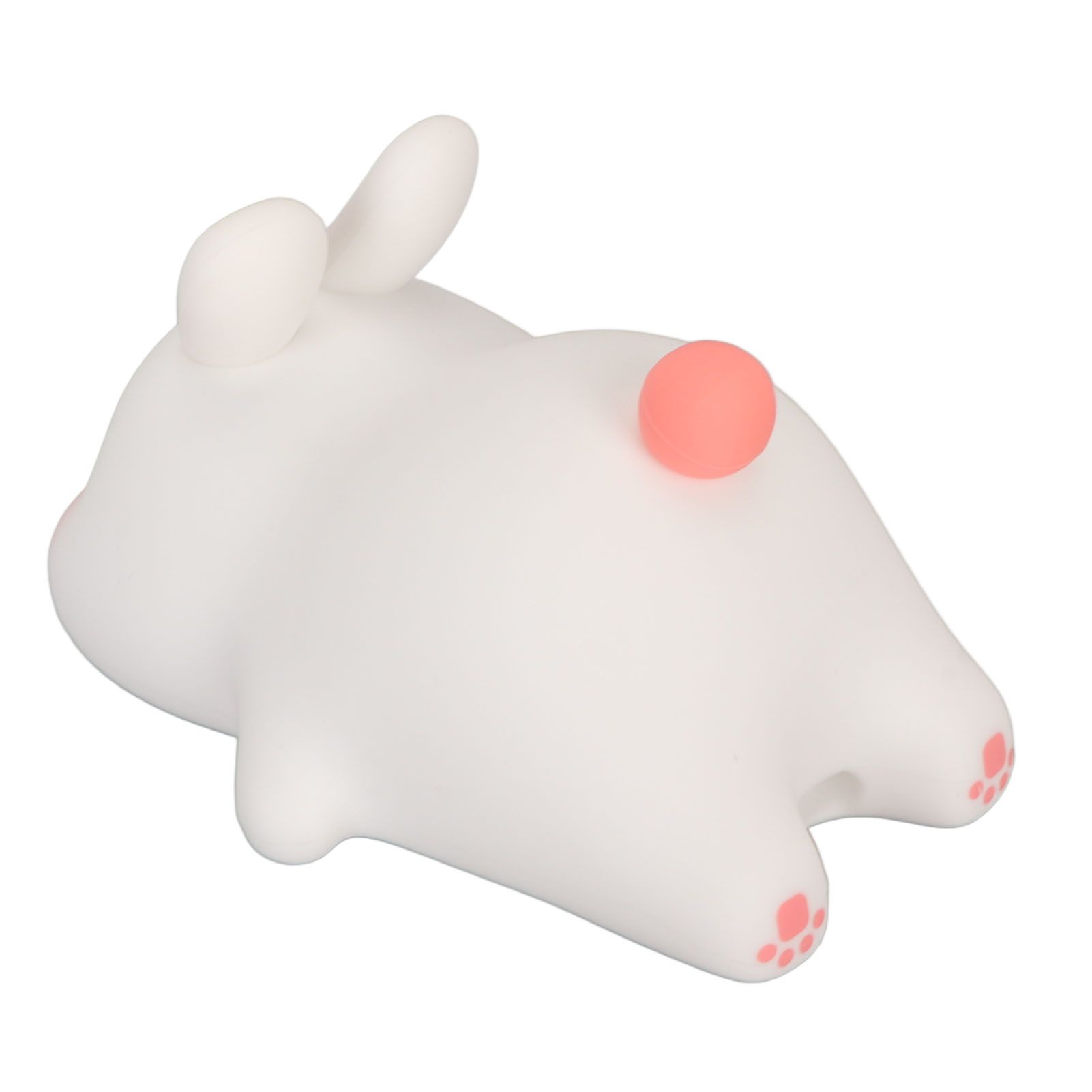 Kawaii Bunny Night Light Soft Silicone Night Light Portable USB Rechargeable view 7