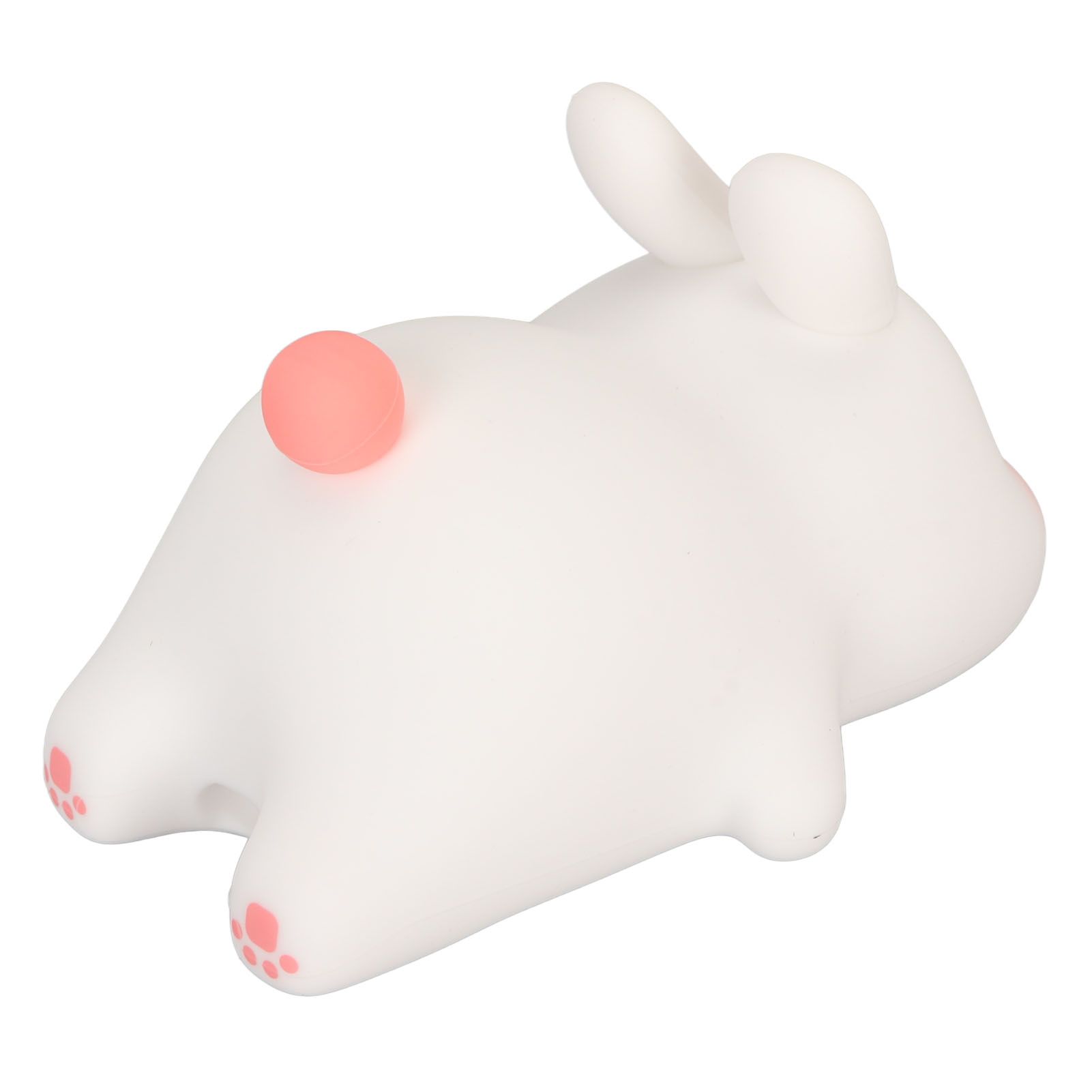 Kawaii Bunny Night Light Soft Silicone Night Light Portable USB Rechargeable view 8
