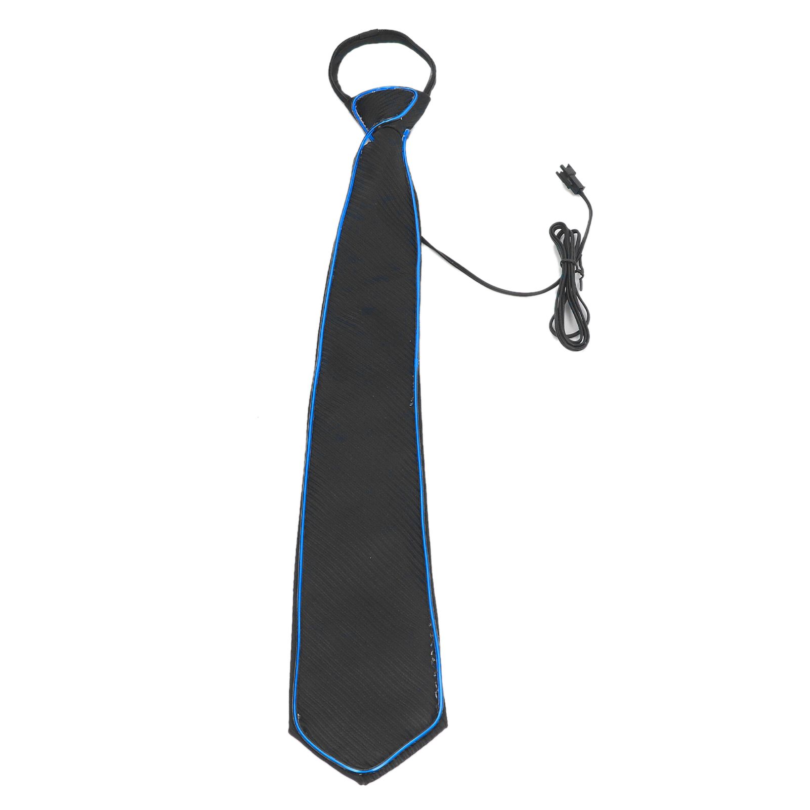 LED Necktie Lighting Modes Adjustable Polyester Key Switch Light Up Neck Tie view 2