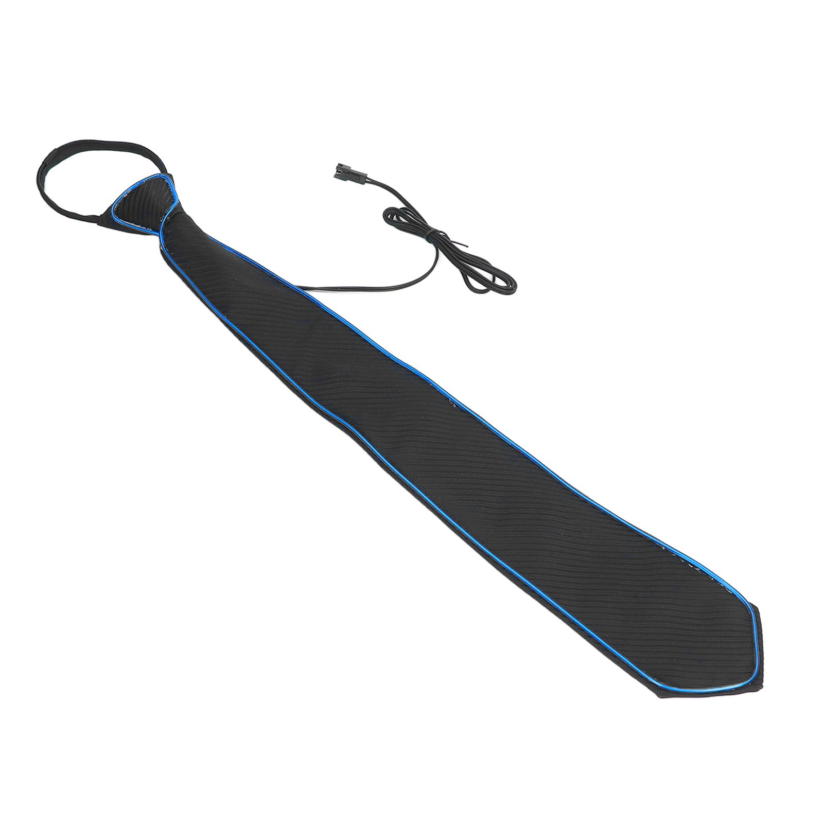 LED Necktie Lighting Modes Adjustable Polyester Key Switch Light Up Neck Tie view 7
