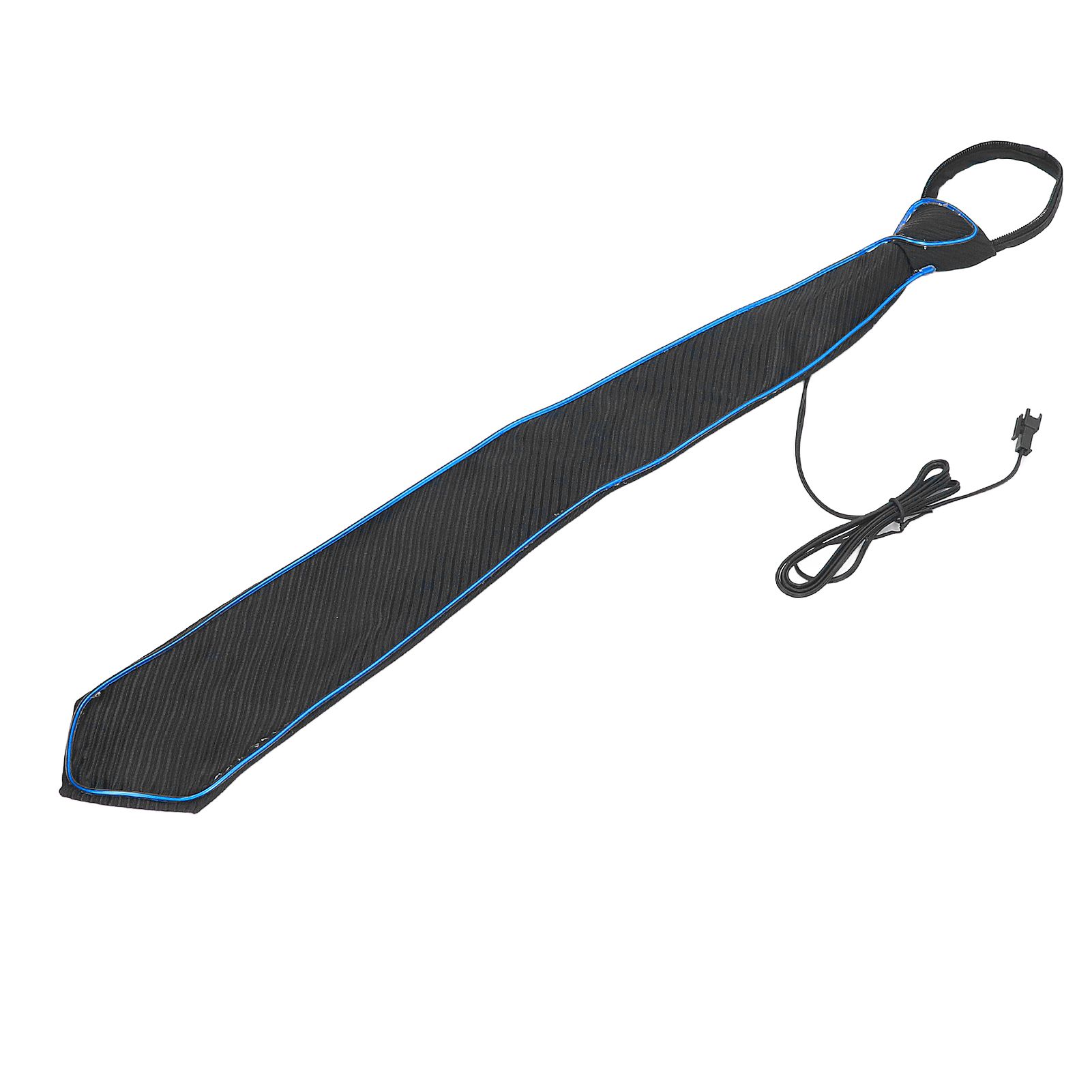 LED Necktie Lighting Modes Adjustable Polyester Key Switch Light Up Neck Tie view 9