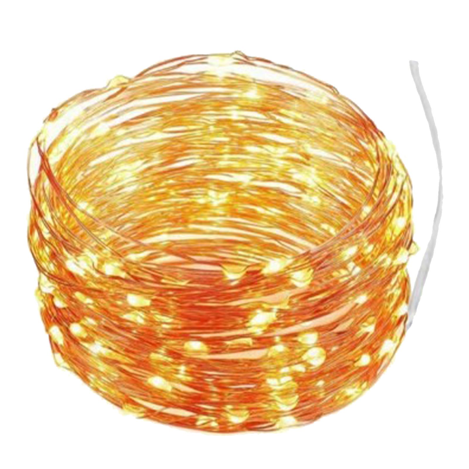 LED Solar Fairy Lights High Brightness Durable Copper Wire 50 LED Outdoor view 4