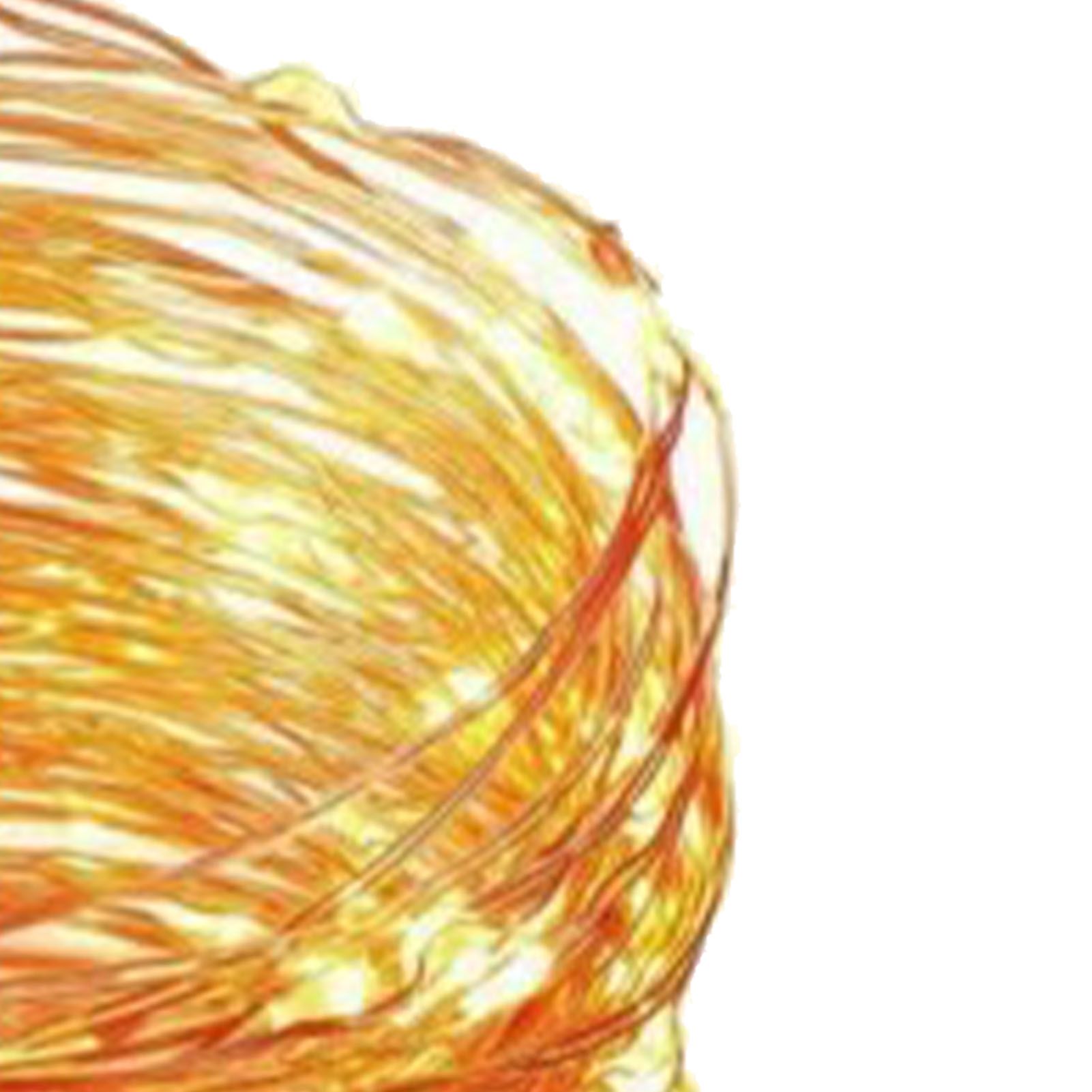 LED Solar Fairy Lights High Brightness Durable Copper Wire 50 LED Outdoor view 8