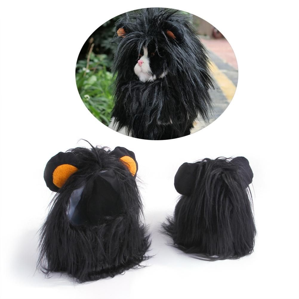 Pet Wig for Dog Cat Hair Headgear Cosplay Costume for Christmas Halloween Party view 5