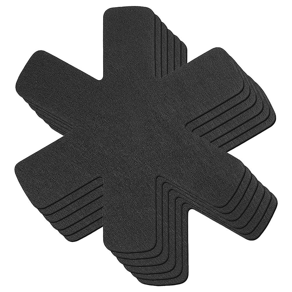 6Pcs Pan Protection Mat Stackable Insulation Pads Pot Trivet Pot Cookware
