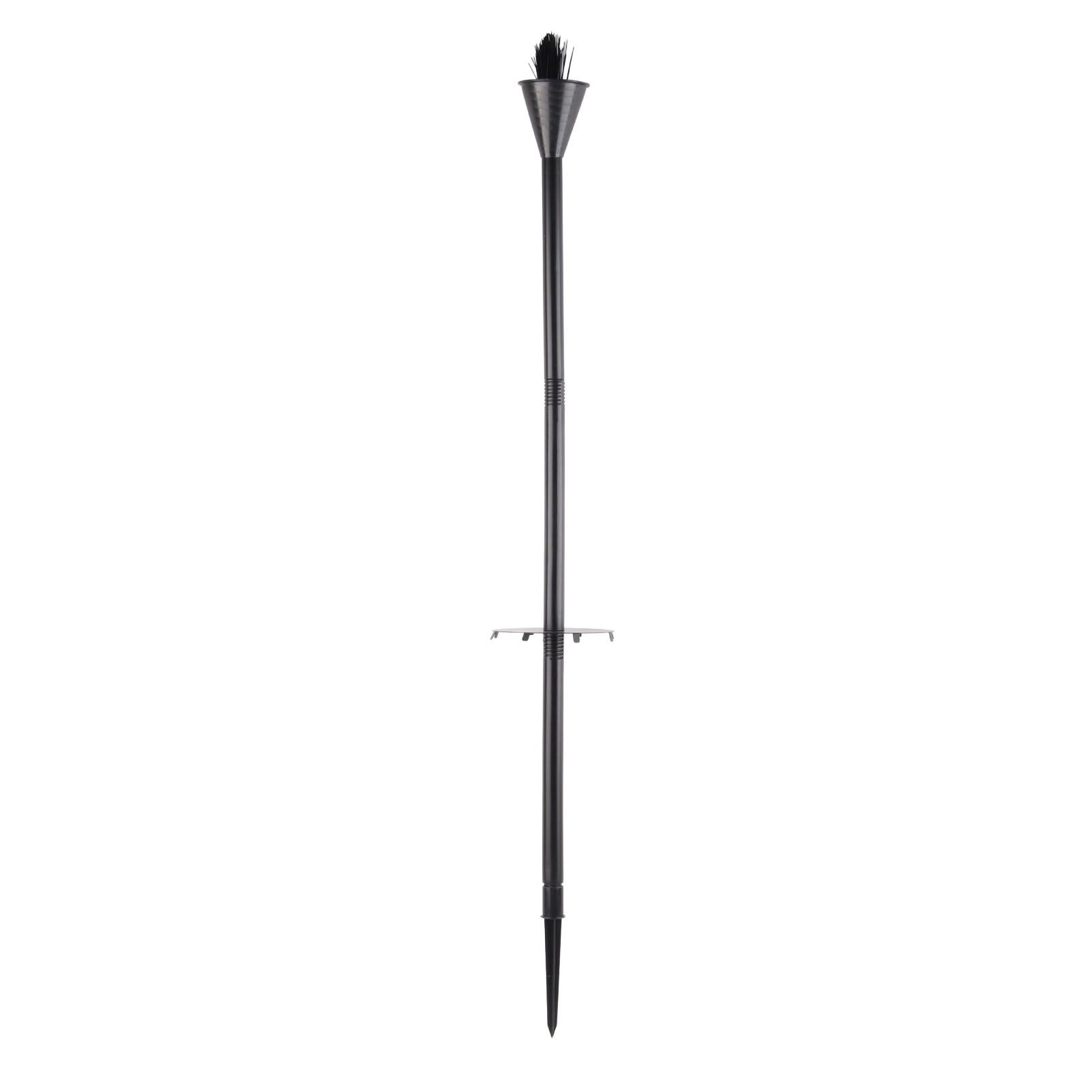 Halloween Witch Broomstick Pathway Markers Lawn Light Lighted Broomstick view 4