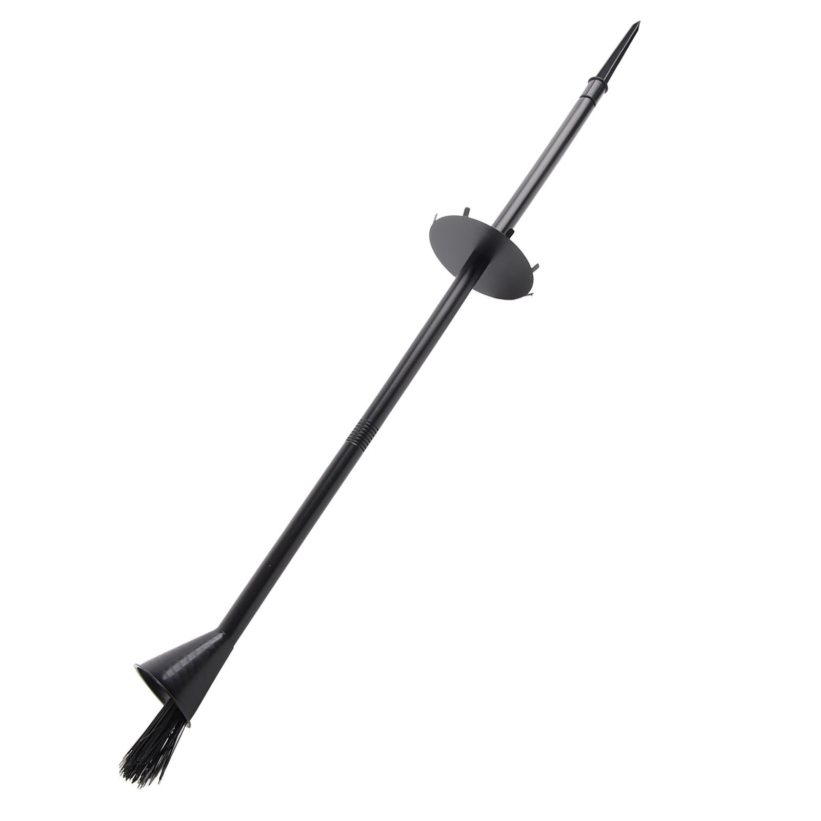 Halloween Witch Broomstick Pathway Markers Lawn Light Lighted Broomstick view 11