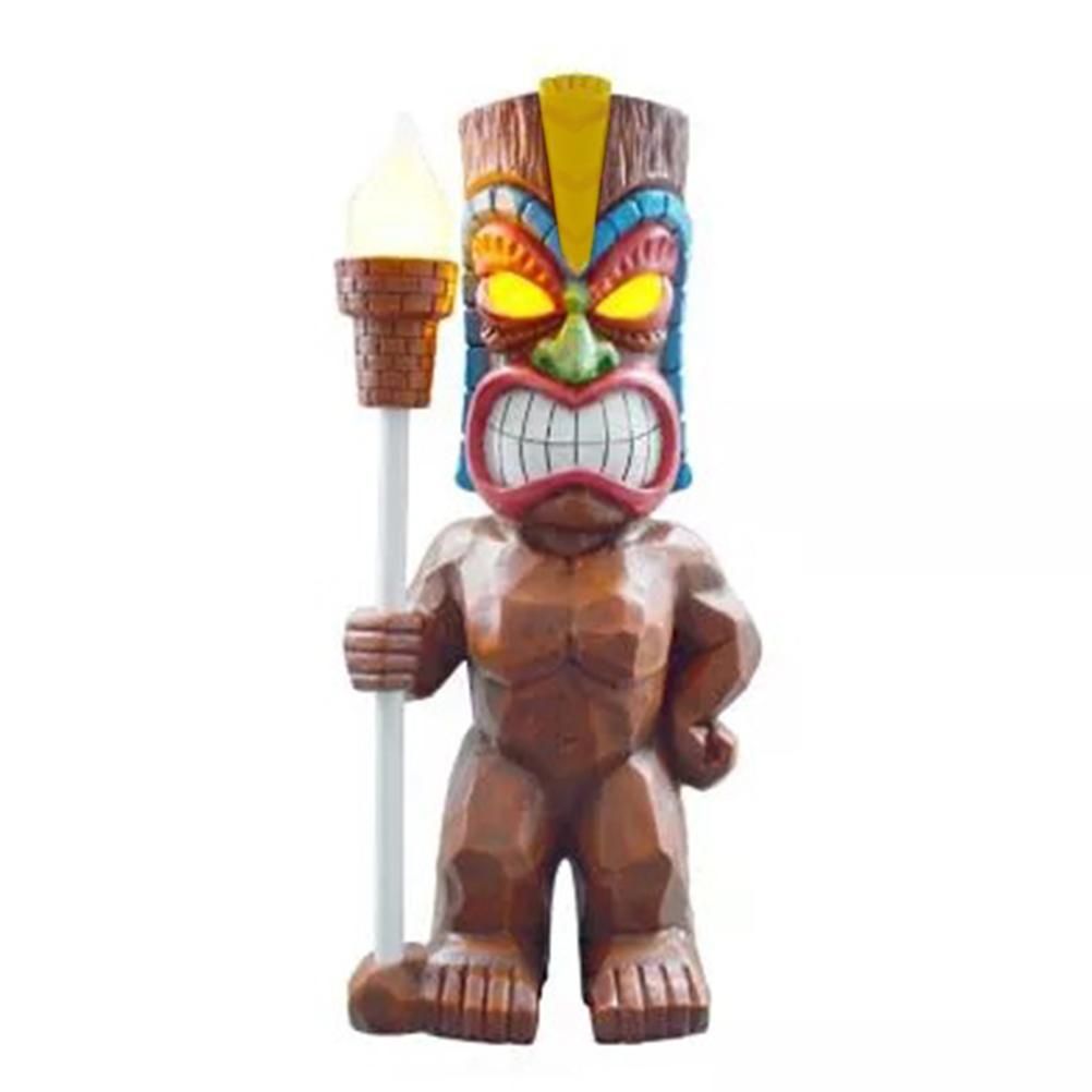 Solar Powered LED Tiki Light Solar Totem Figurine Ornaments LED Garden Light view 8