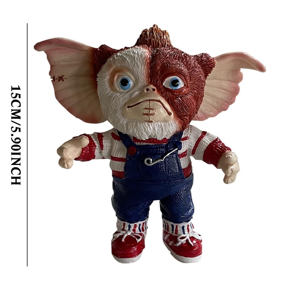 Movie Doll Simulation Horror Doll Decorations Desktop Resin Ornaments for view 2