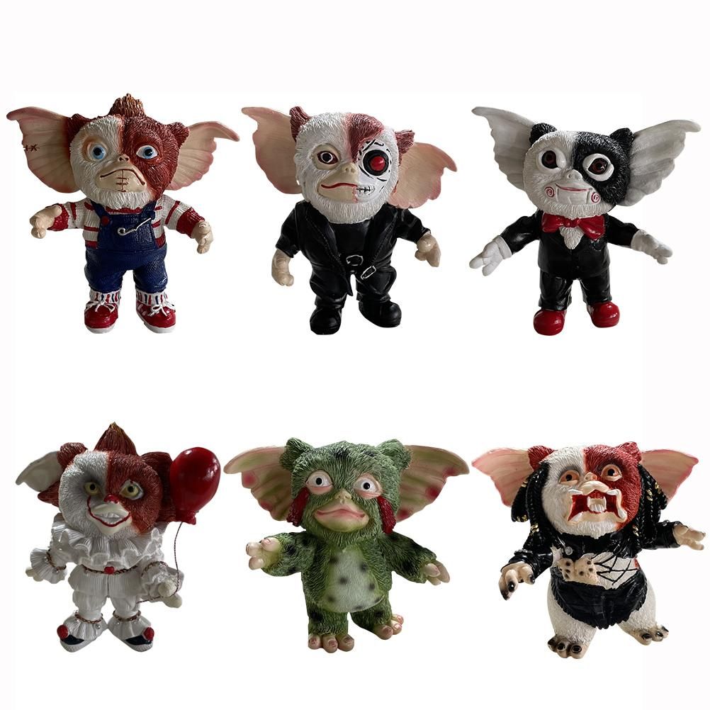 Movie Doll Simulation Horror Doll Decorations Desktop Resin Ornaments for view 3