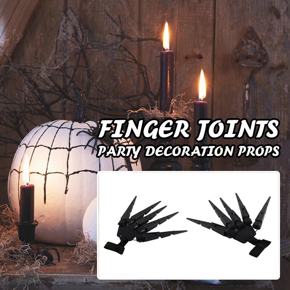 Halloween Jointed Fingers Halloween Cosplay Props Horror Joint Claw Toy for view 9