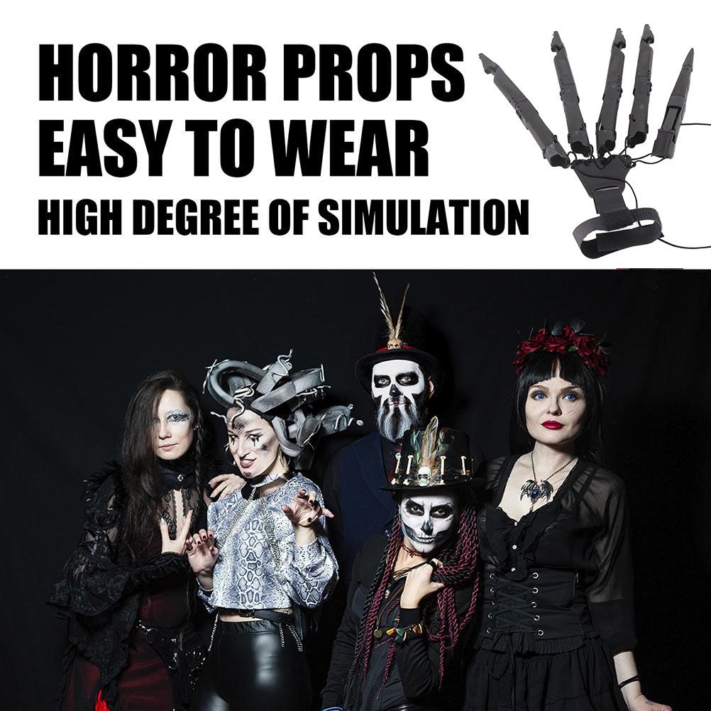 Halloween Jointed Fingers Halloween Cosplay Props Horror Joint Claw Toy for view 3