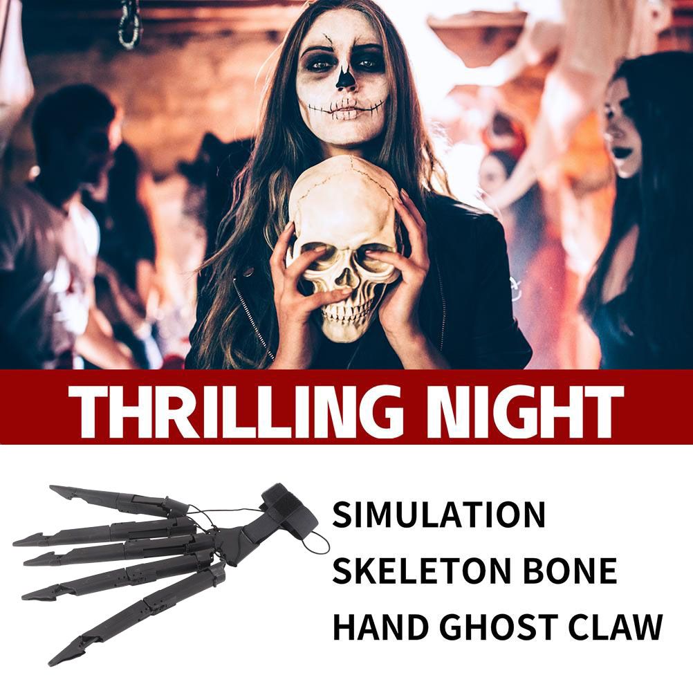 Halloween Jointed Fingers Halloween Cosplay Props Horror Joint Claw Toy for view 4