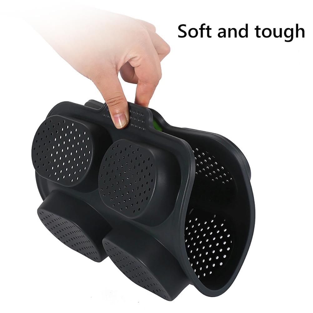 8 Grids Silicone Mold Oval Shape DIY Perforated Cake Baking Mould Kitchen view 10